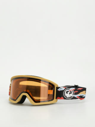 Snowboardové okuliare Dragon DX3 OTG (paintbynumbers/lumalens amber)