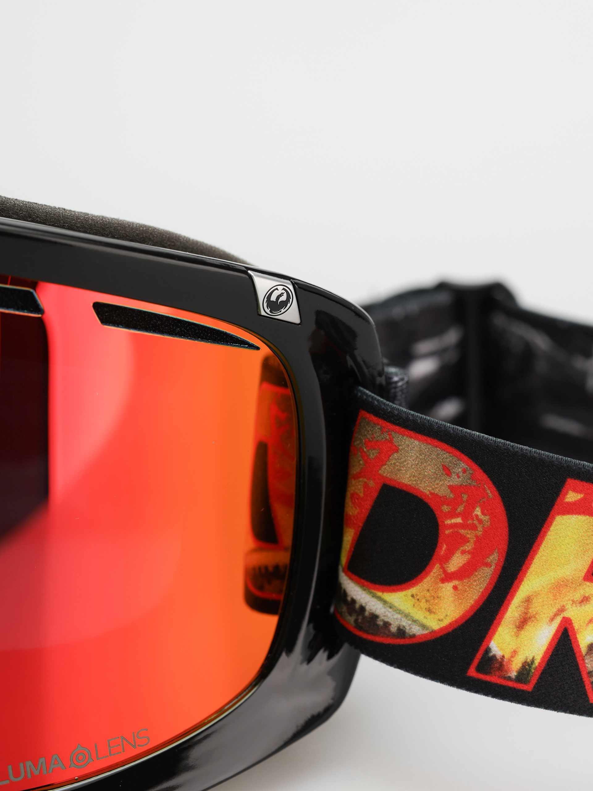 Snowboardové okuliare Dragon D1 OTG (klash/lumalens red ion+lumalens rose)