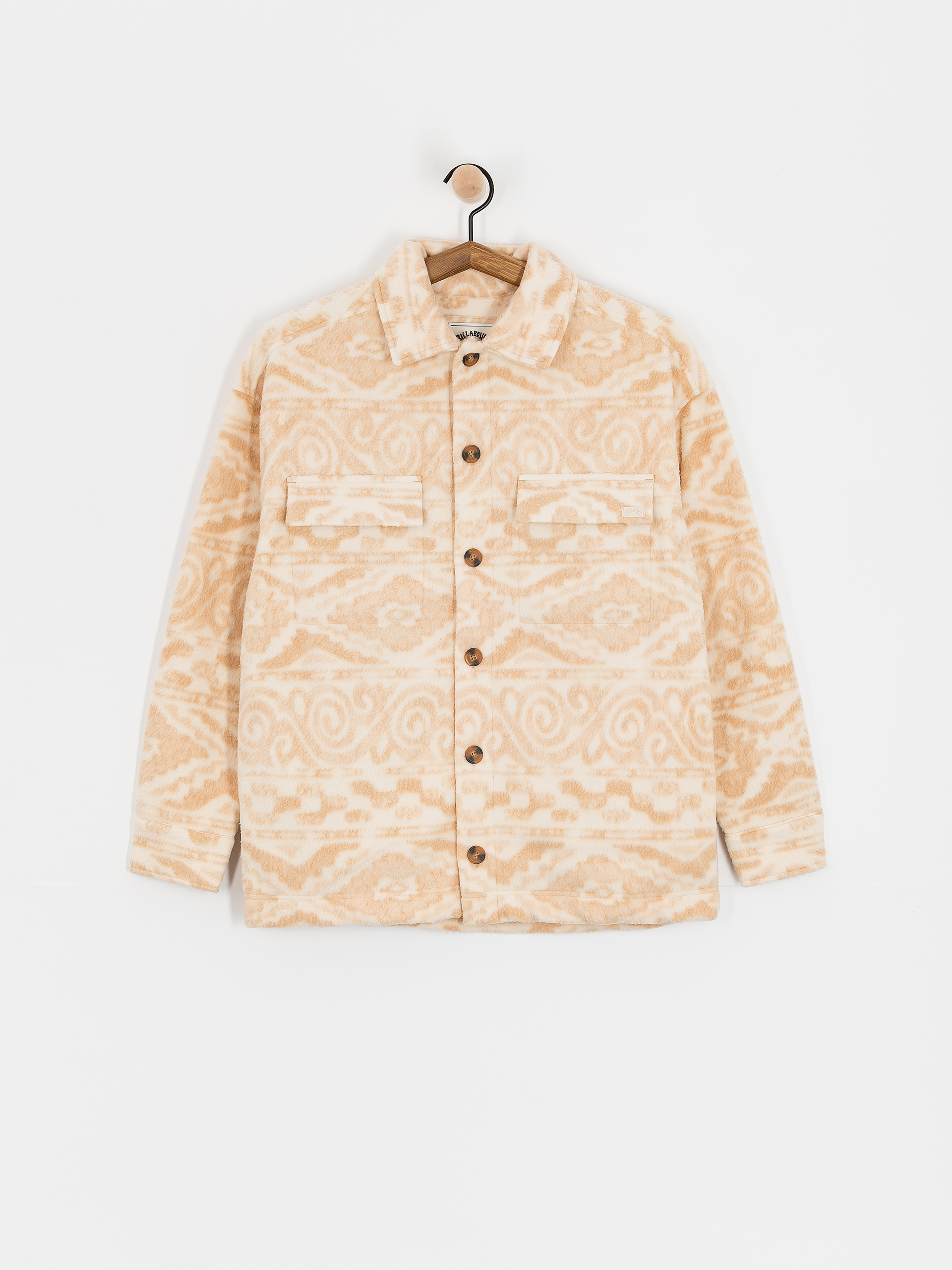 Košeľa Billabong Happy Camper Shacket Wmn (wet sand)