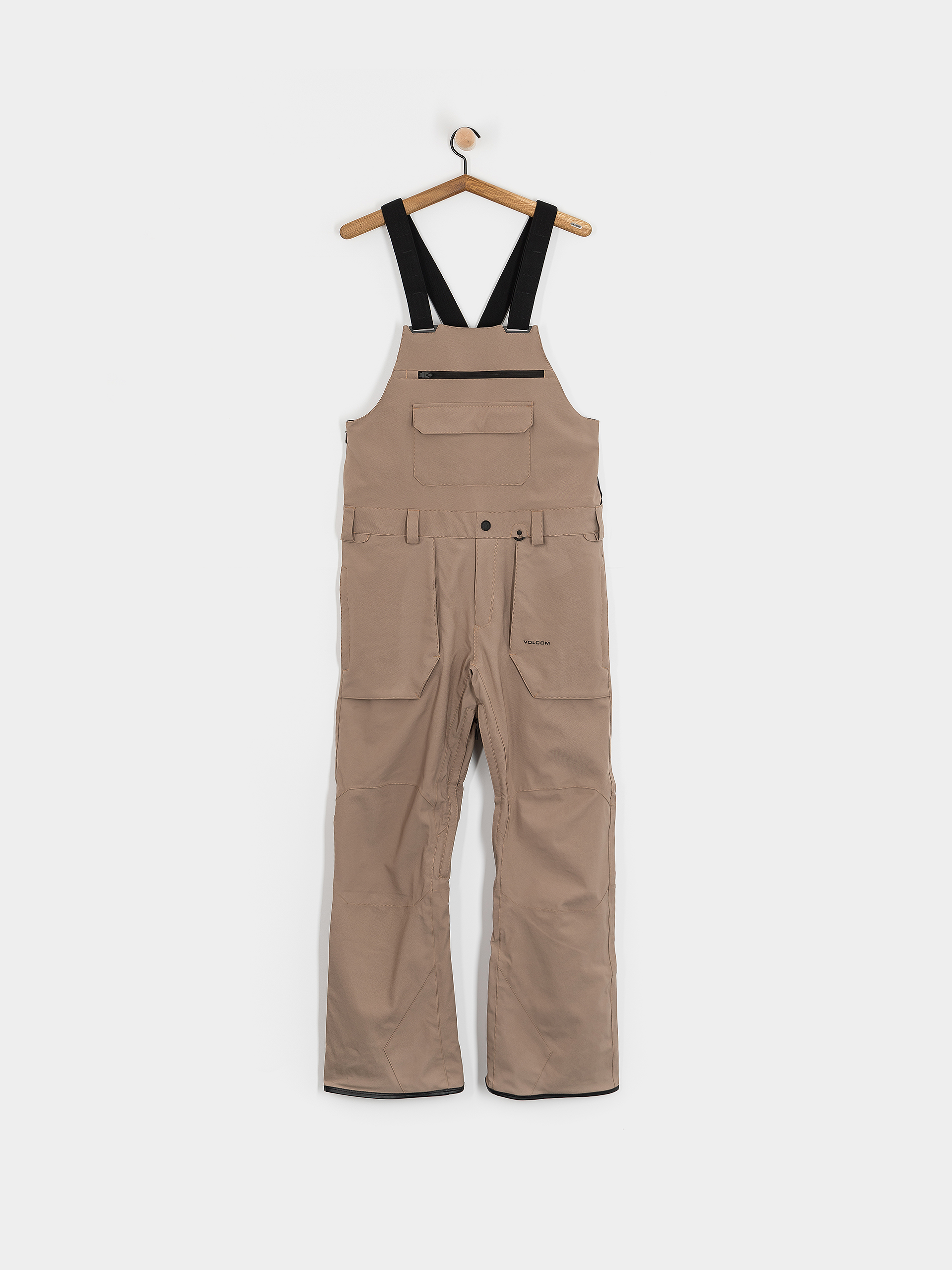 Pánske Snowboardové nohavice Volcom Roan Bib Overall (chestnut brown)