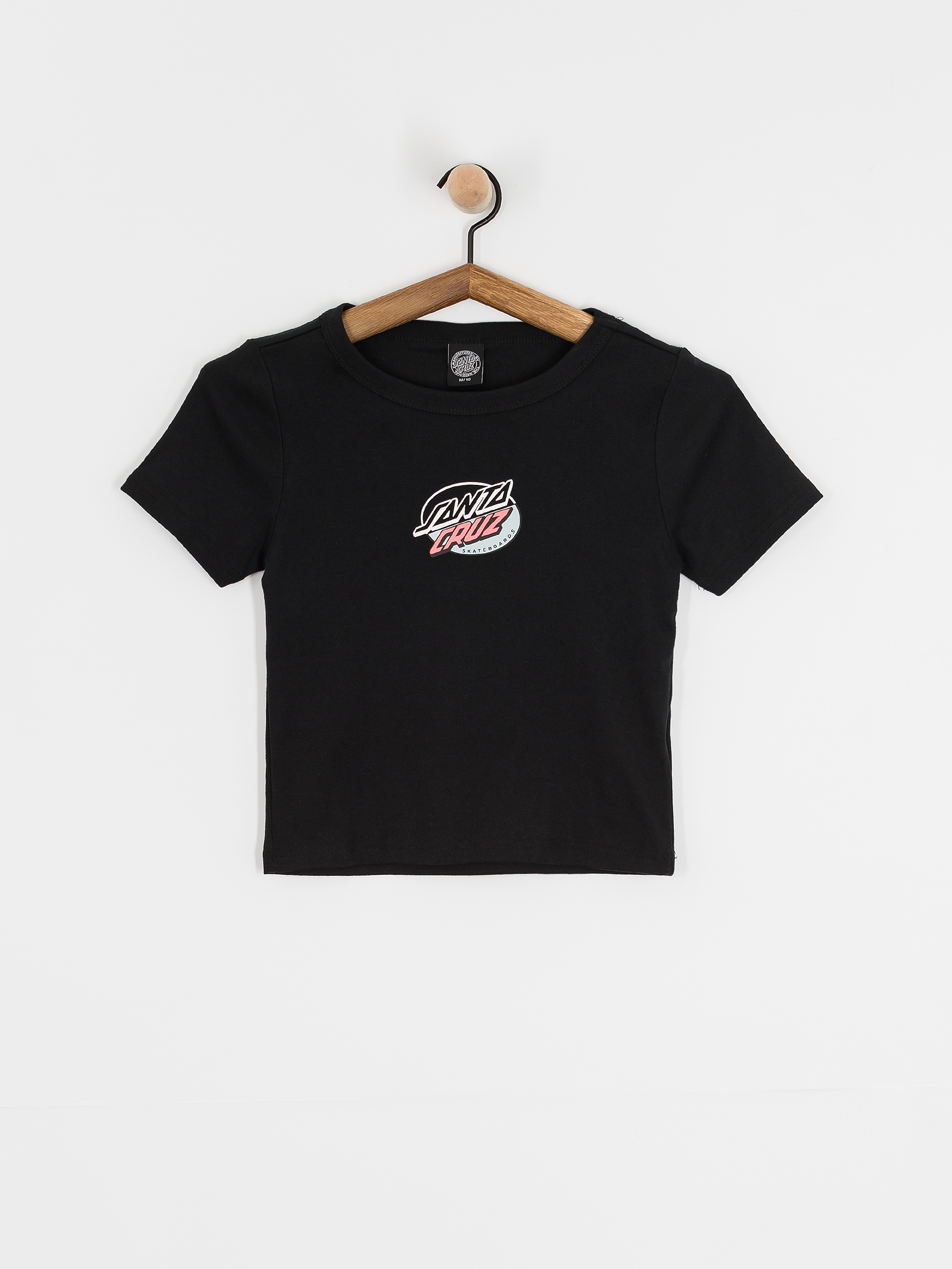 Tričko Santa Cruz Mushroom Wave Dot Splice Wmn (black)