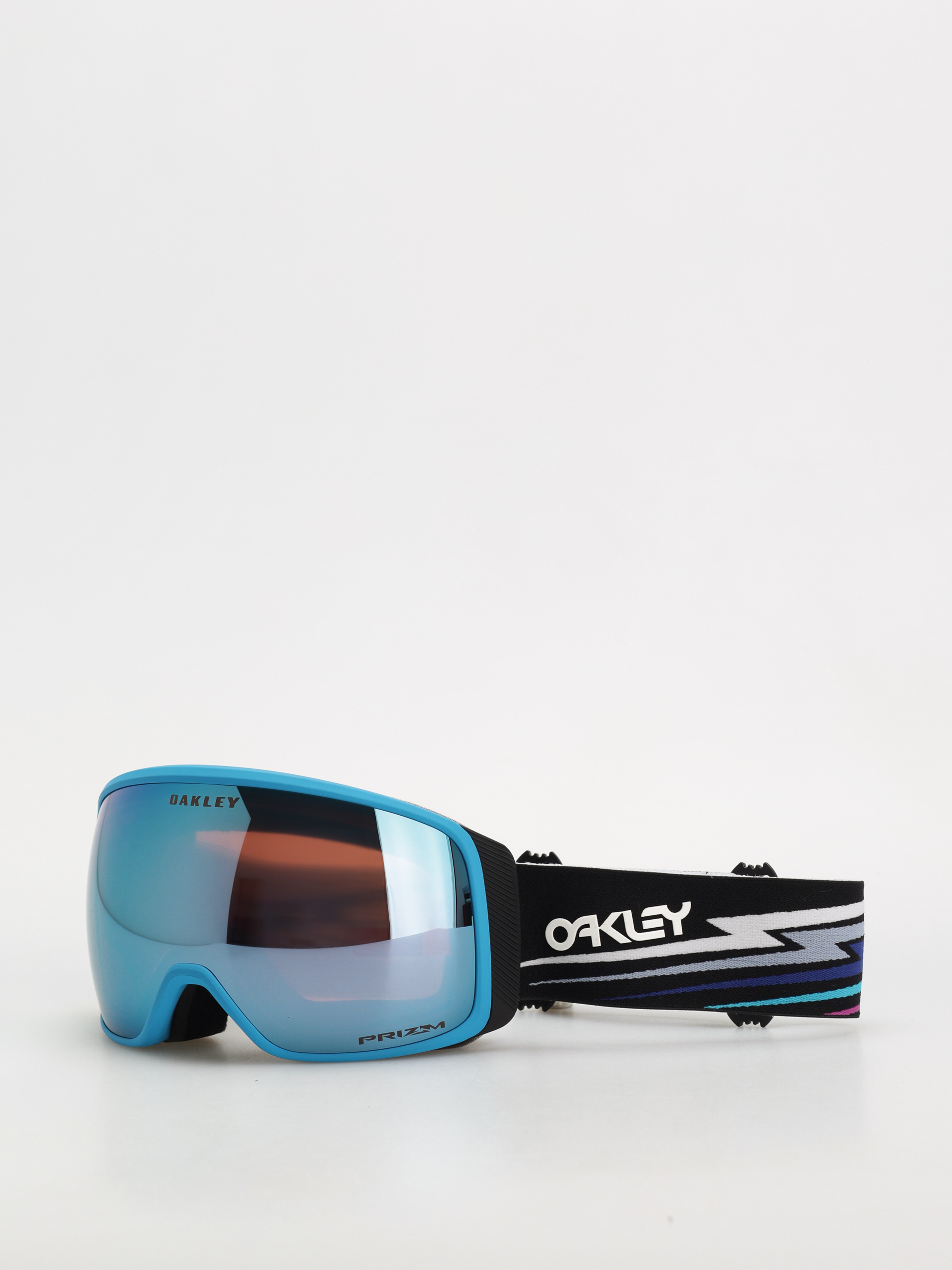Snowboardovu00e9 okuliare Oakley Flight Tracker L (black bolt/prizm snow sapphire iridium)