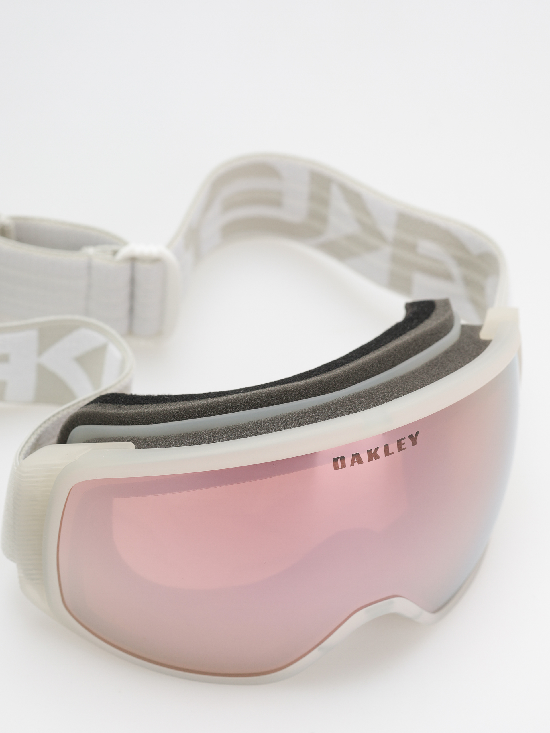 Snowboardové okuliare Oakley Flight Tracker M (matte b1b cool grey/prizm rose gold iridium)