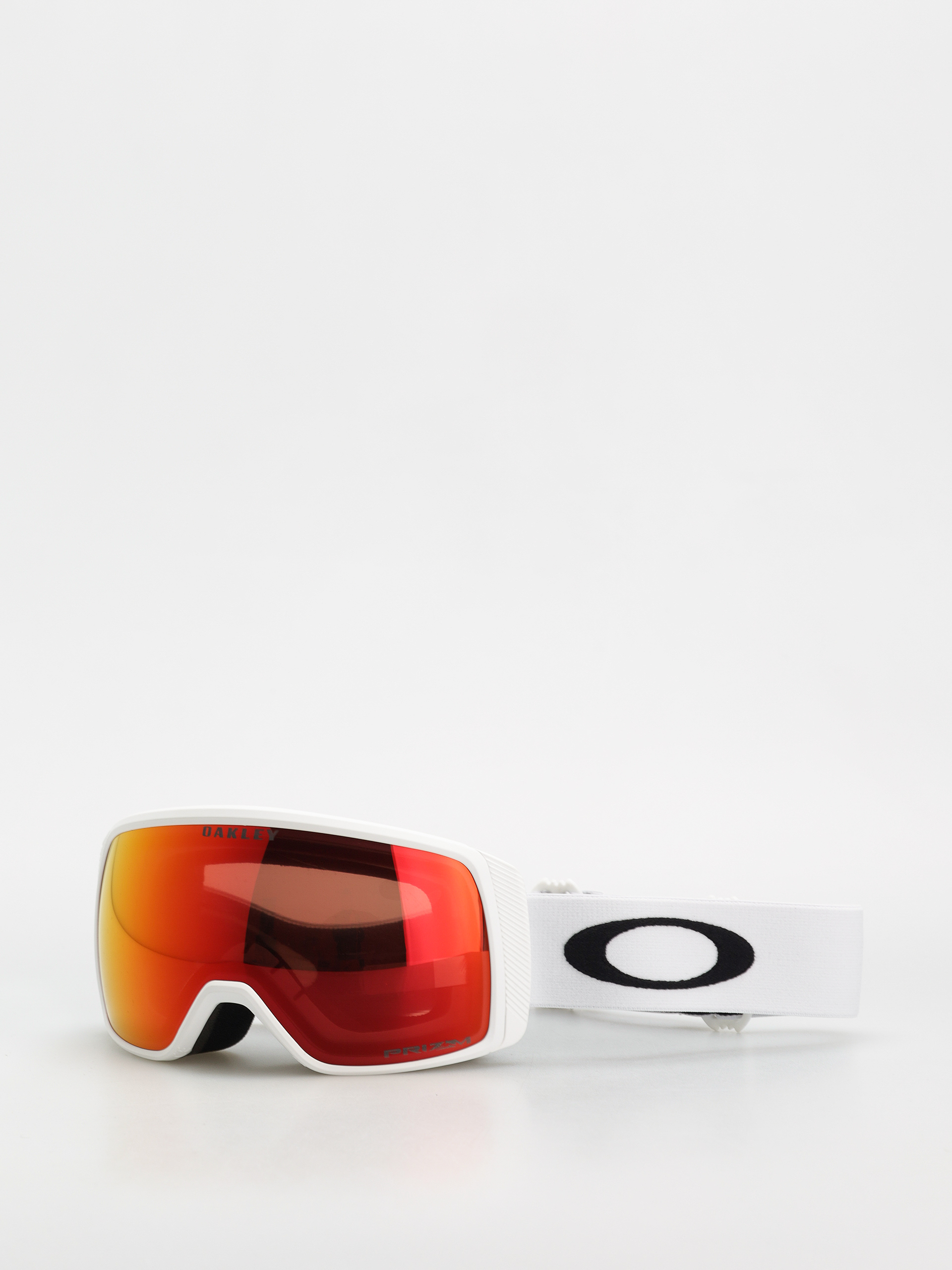 Snowboardové okuliare Oakley Flight Tracker S JR (matte white/prizm snow torch iridium)