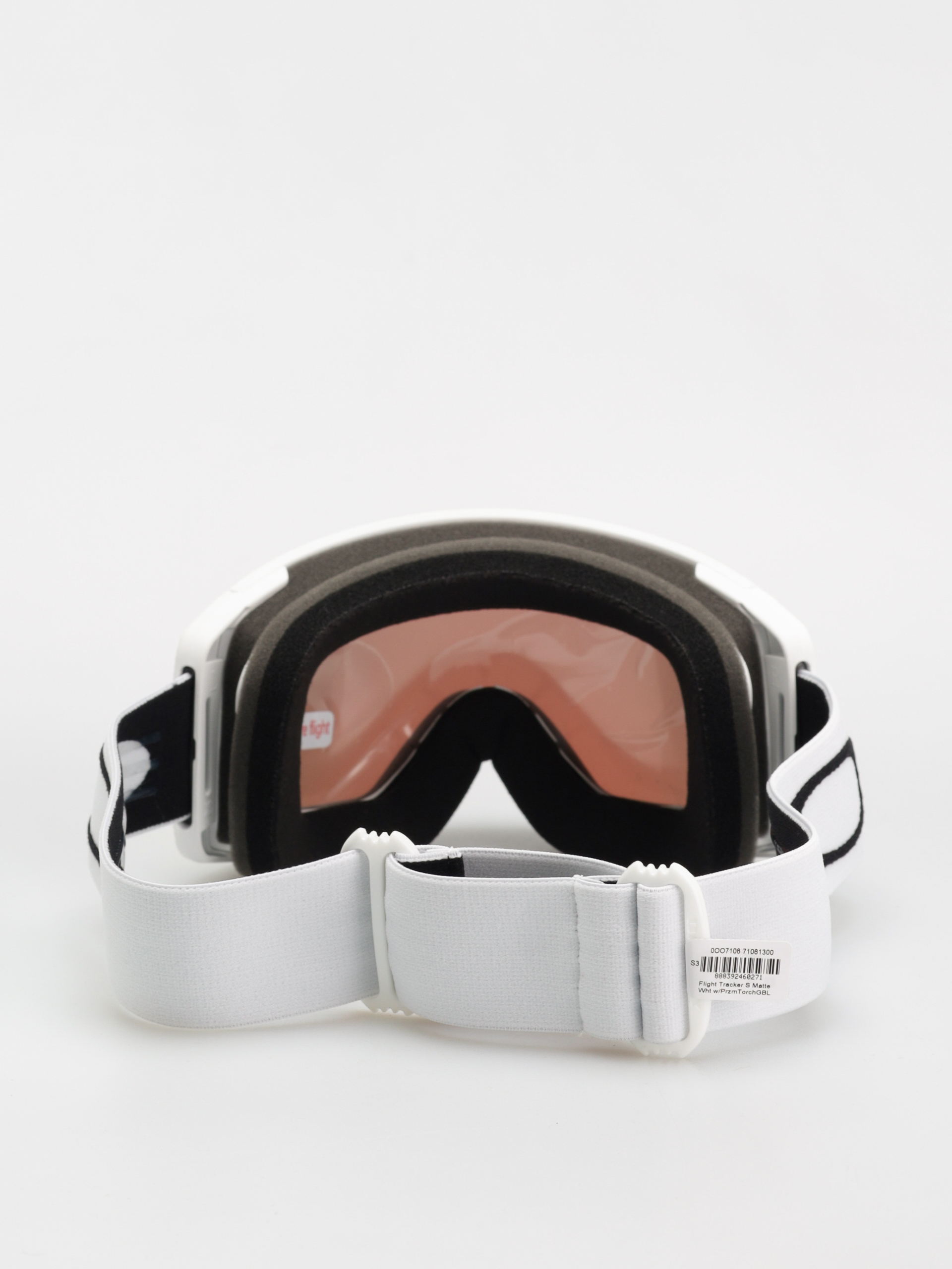 Snowboardové okuliare Oakley Flight Tracker S JR (matte white/prizm snow torch iridium)
