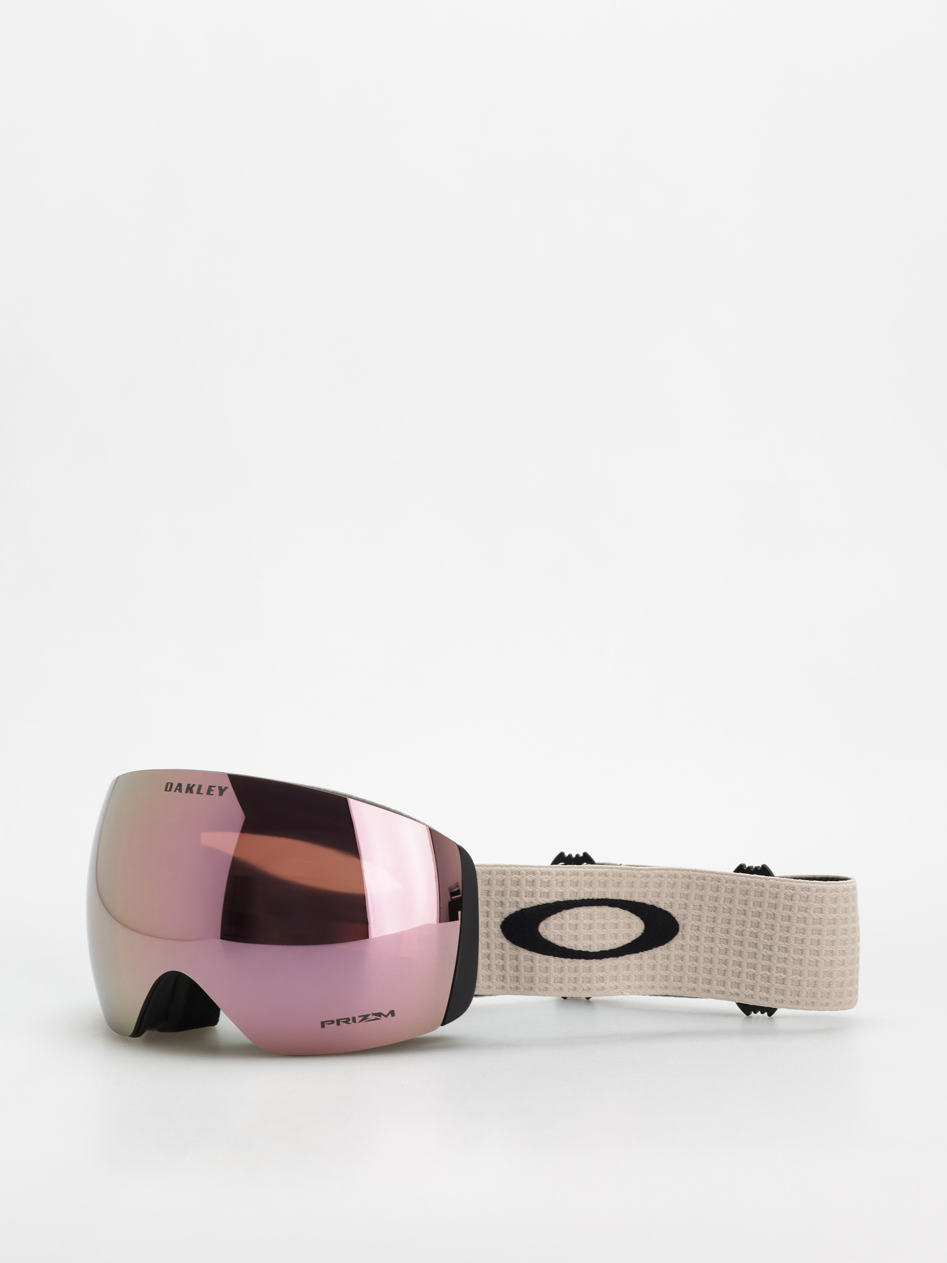 Snowboardové okuliare Oakley Flight Deck L (humus thermal/rizm snow rose gold iridium)