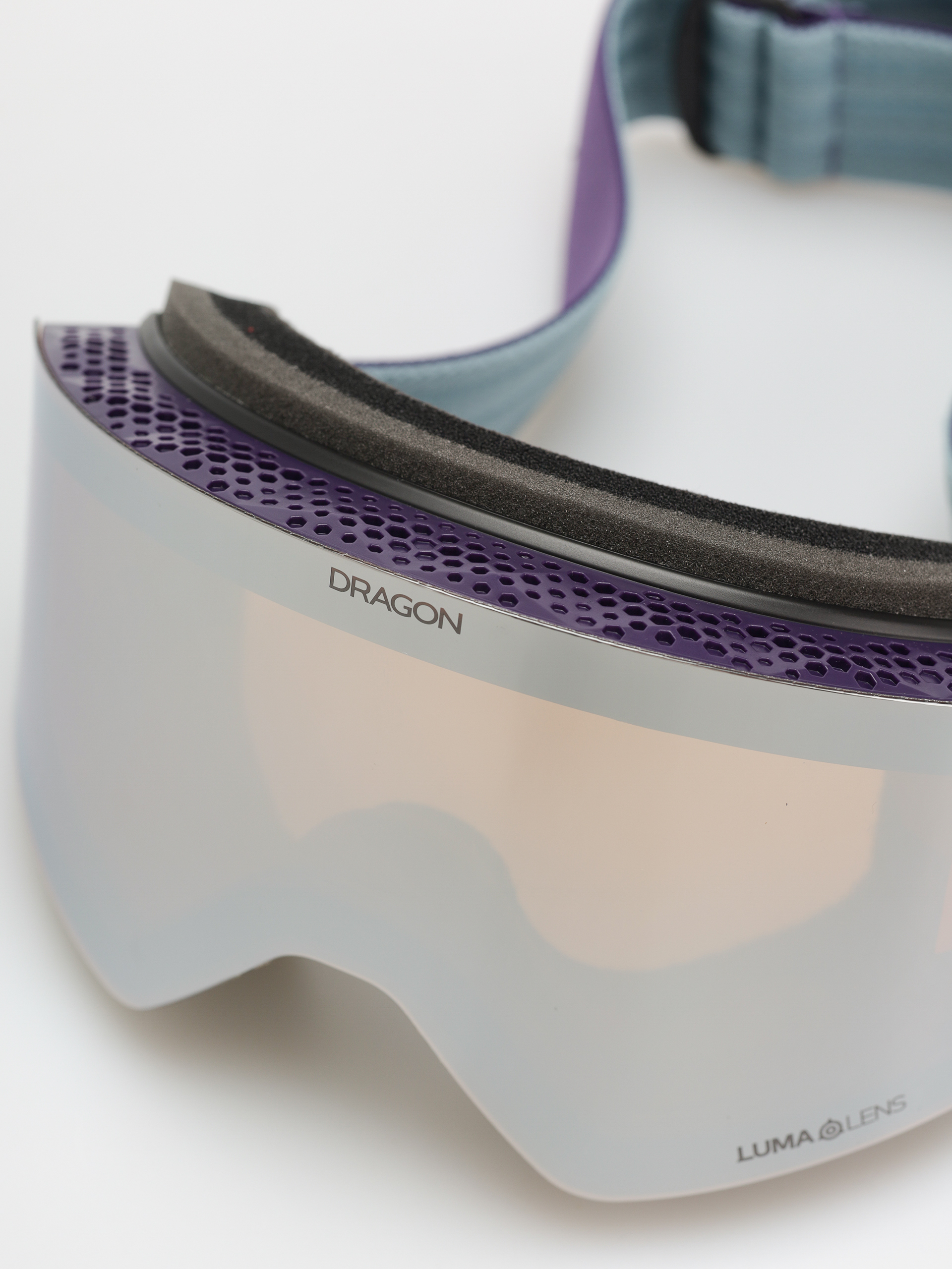 Snowboardové okuliare Dragon R1 OTG (deepplum/lumalens silver ion+lumalens amber)