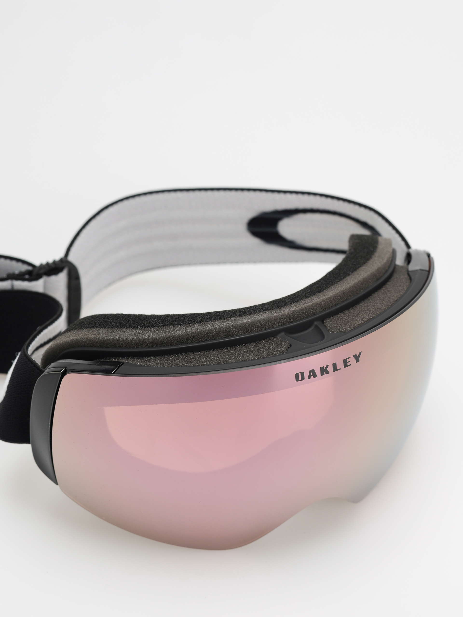 Snowboardové okuliare Oakley Flight Deck M (matte black/prizm rose gold)