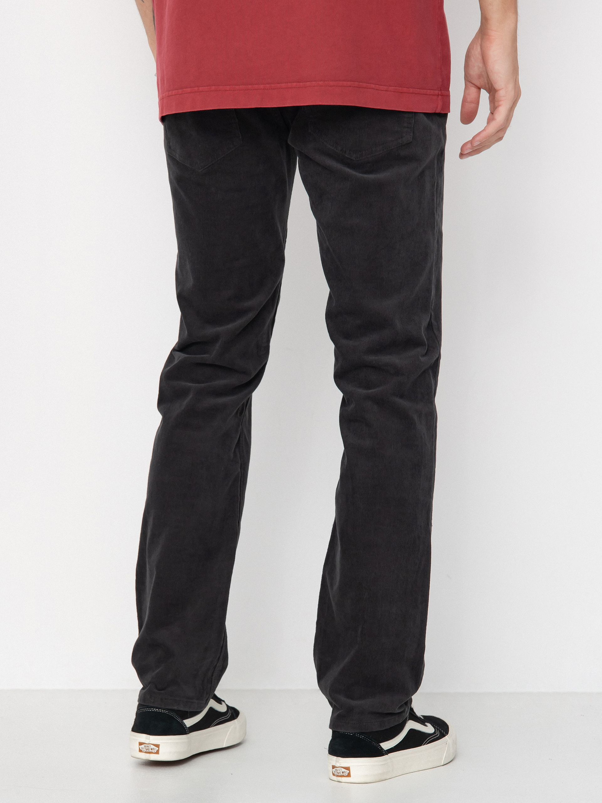 Nohavice Volcom Solver 5 Pocket Cord (stealth)