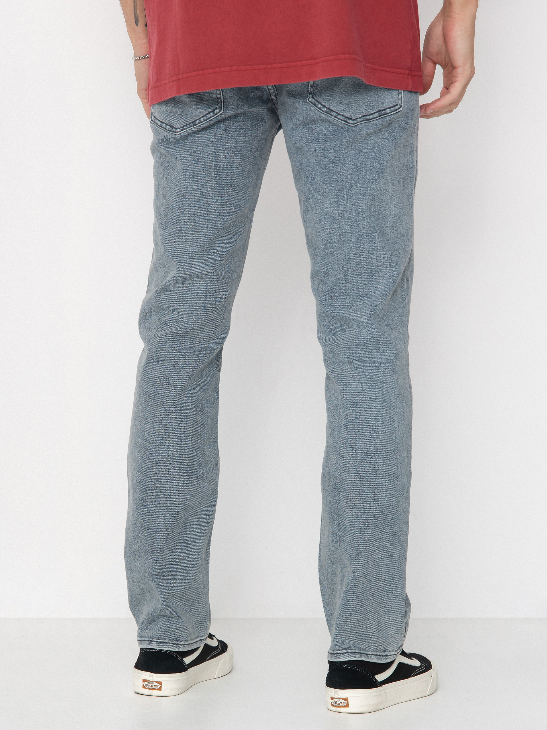 Nohavice Volcom Solver Denim (ash blue)