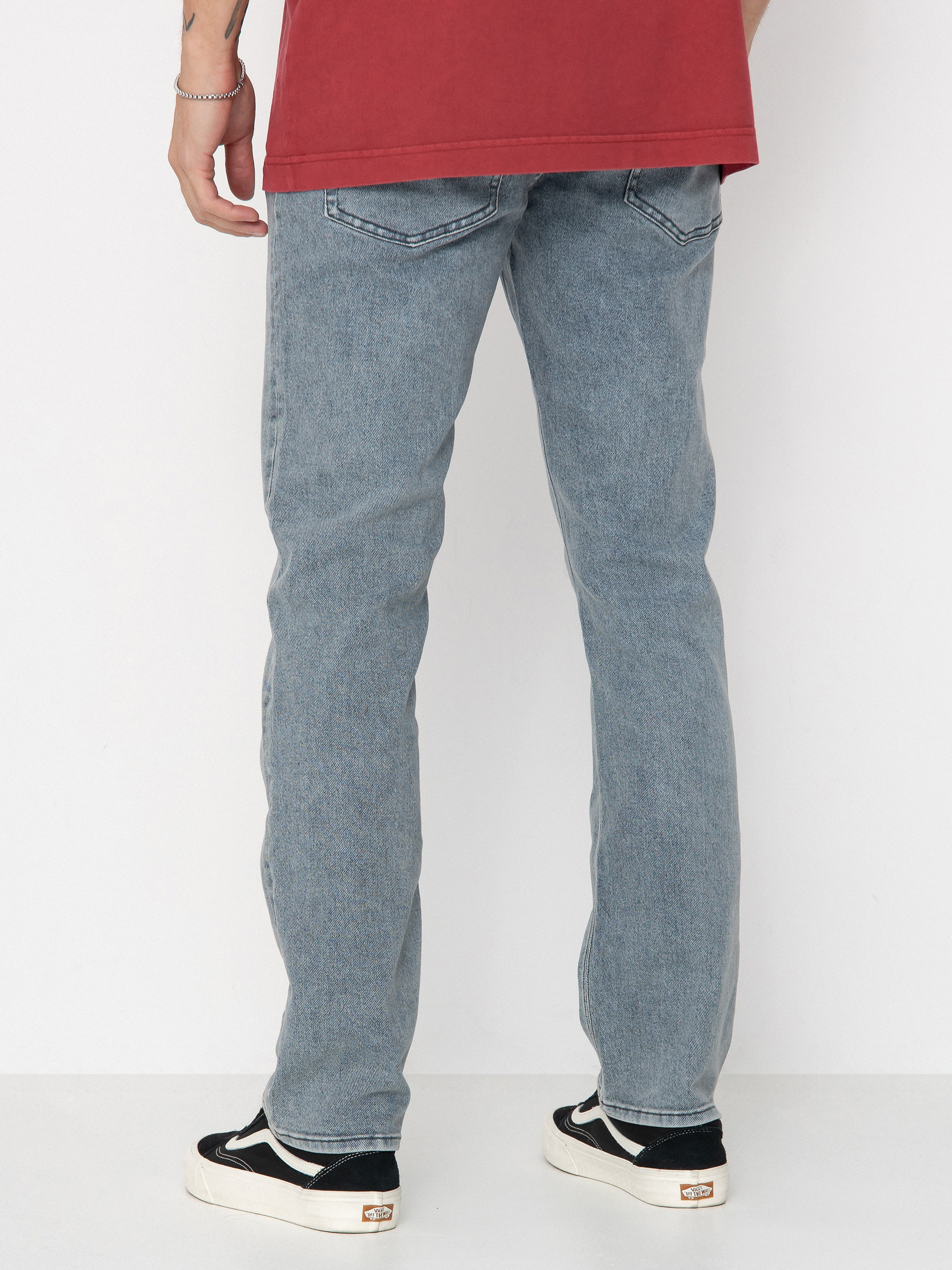 Nohavice Volcom Solver Denim (ash blue)