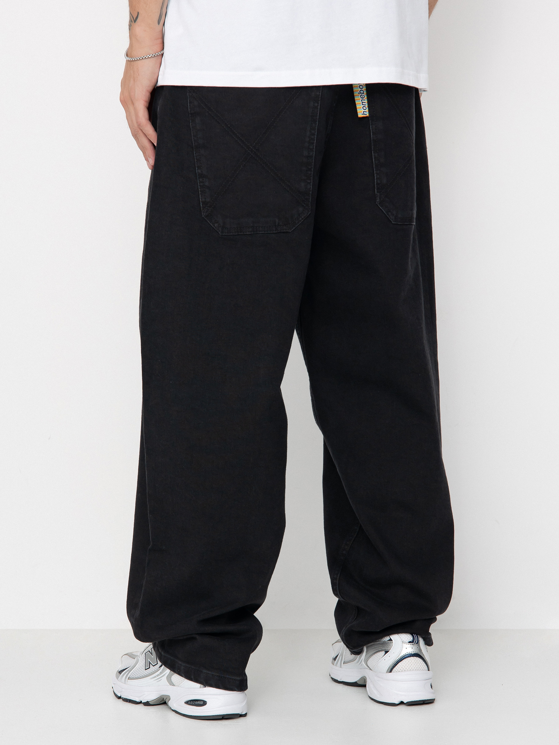Nohavice Homeboy X Tra Monster Denim (washed black)