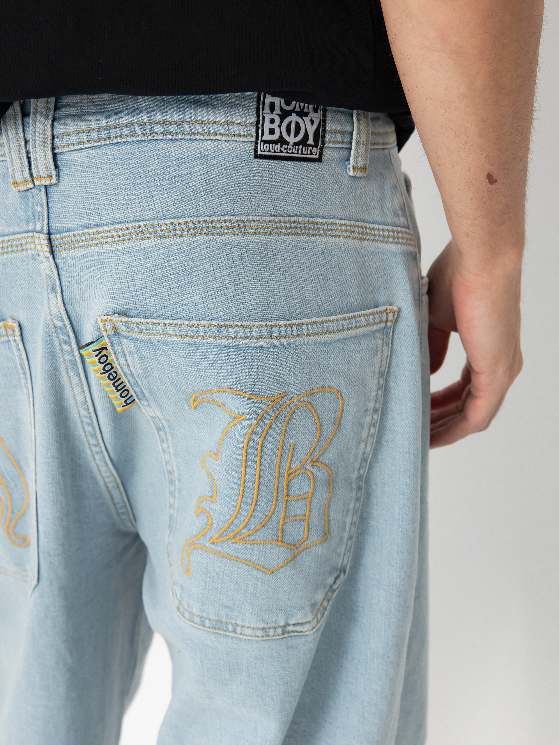 Nohavice Homeboy X Tra Monster Gothic Denim (moon)