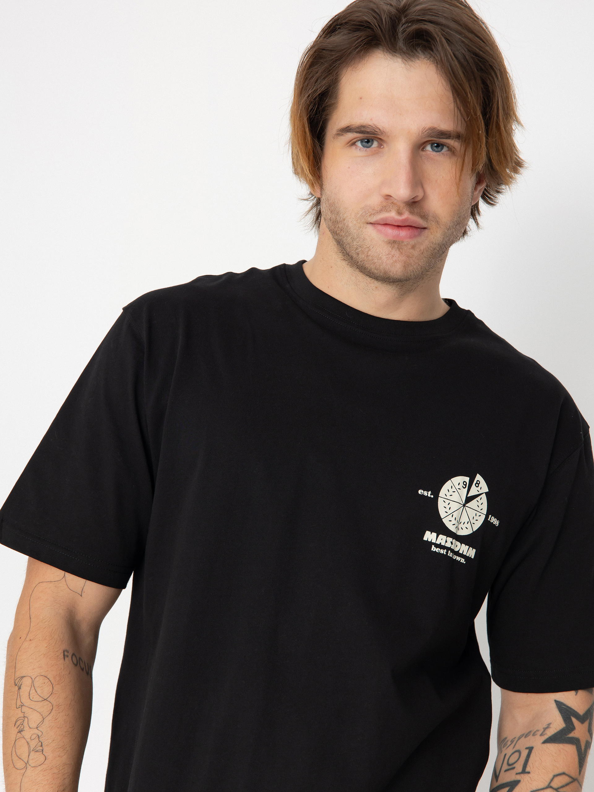 Tričko MassDnm Munchies.Rome (black)