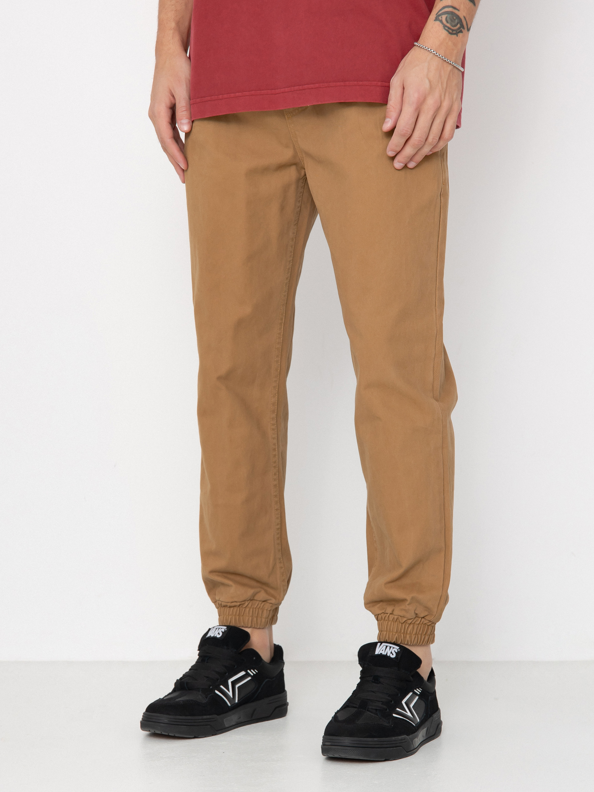 Nohavice MassDnm Jogger Signature 2.0 (brown)