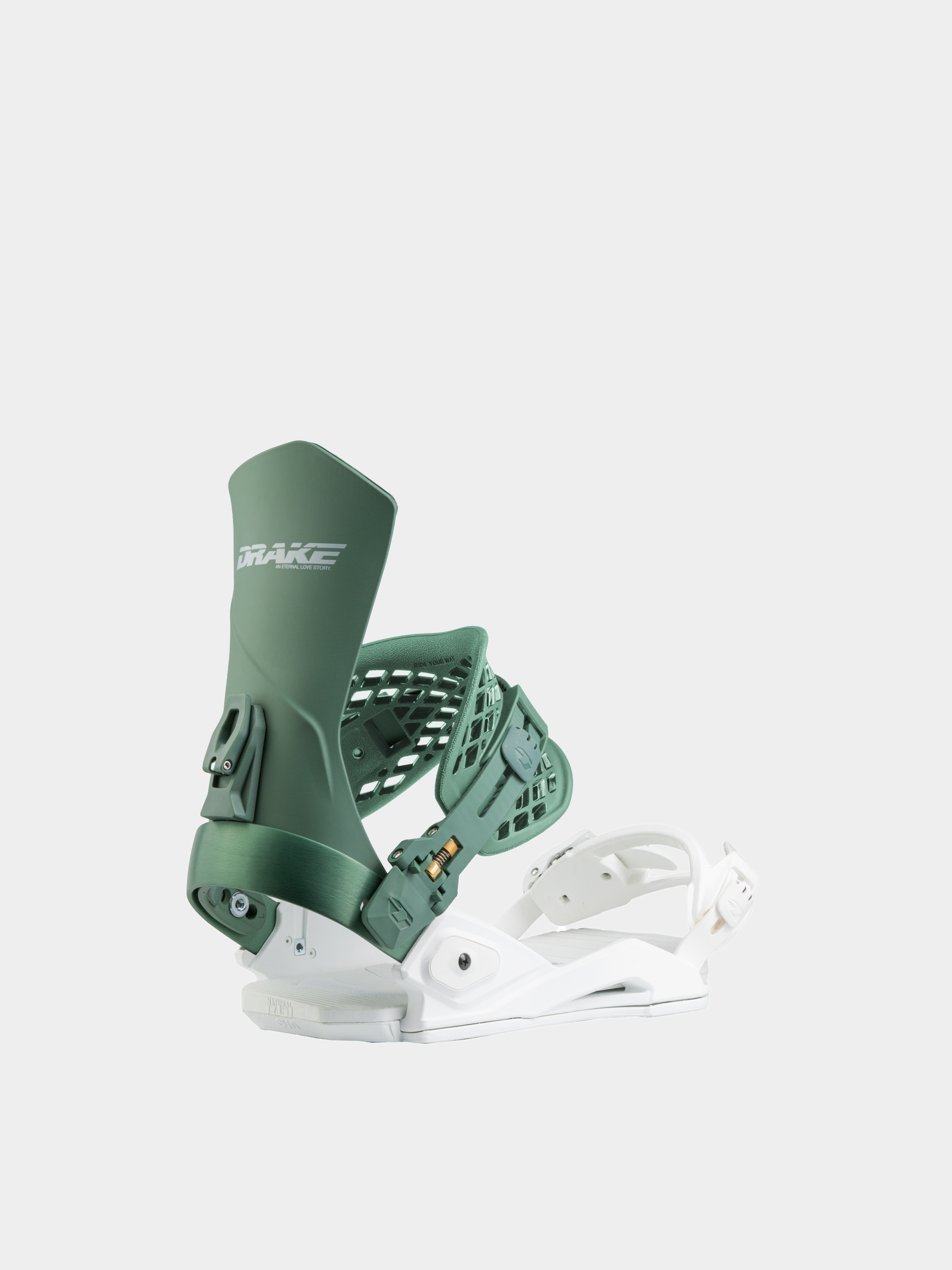 Pánske Snowboardové viazanie Drake Super Sport (green forest/white)