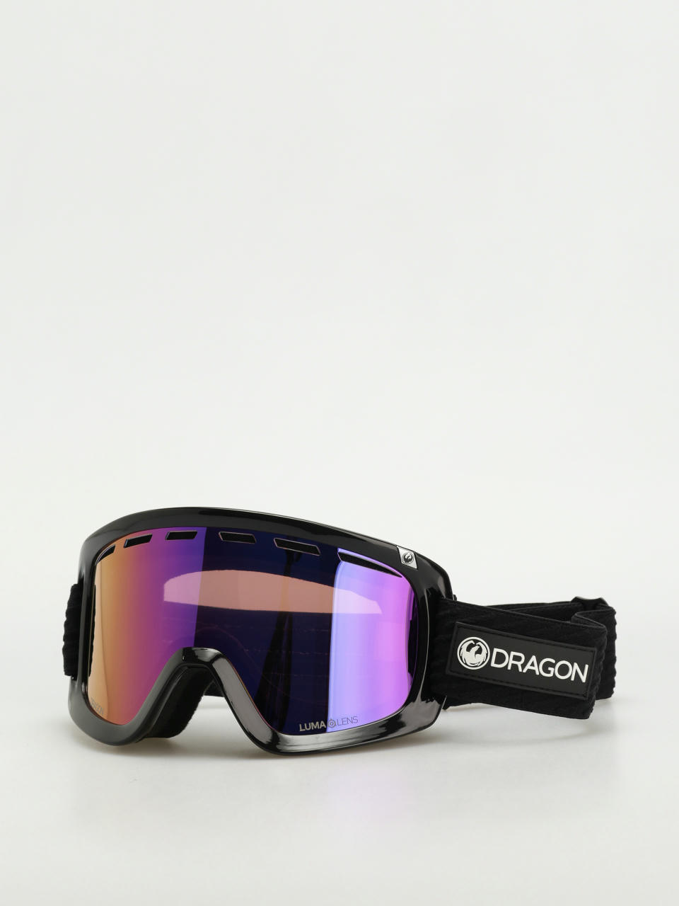 Snowboardové okuliare Dragon D1 OTG (iconpurple/lumalens purple ion+lumalens amber)