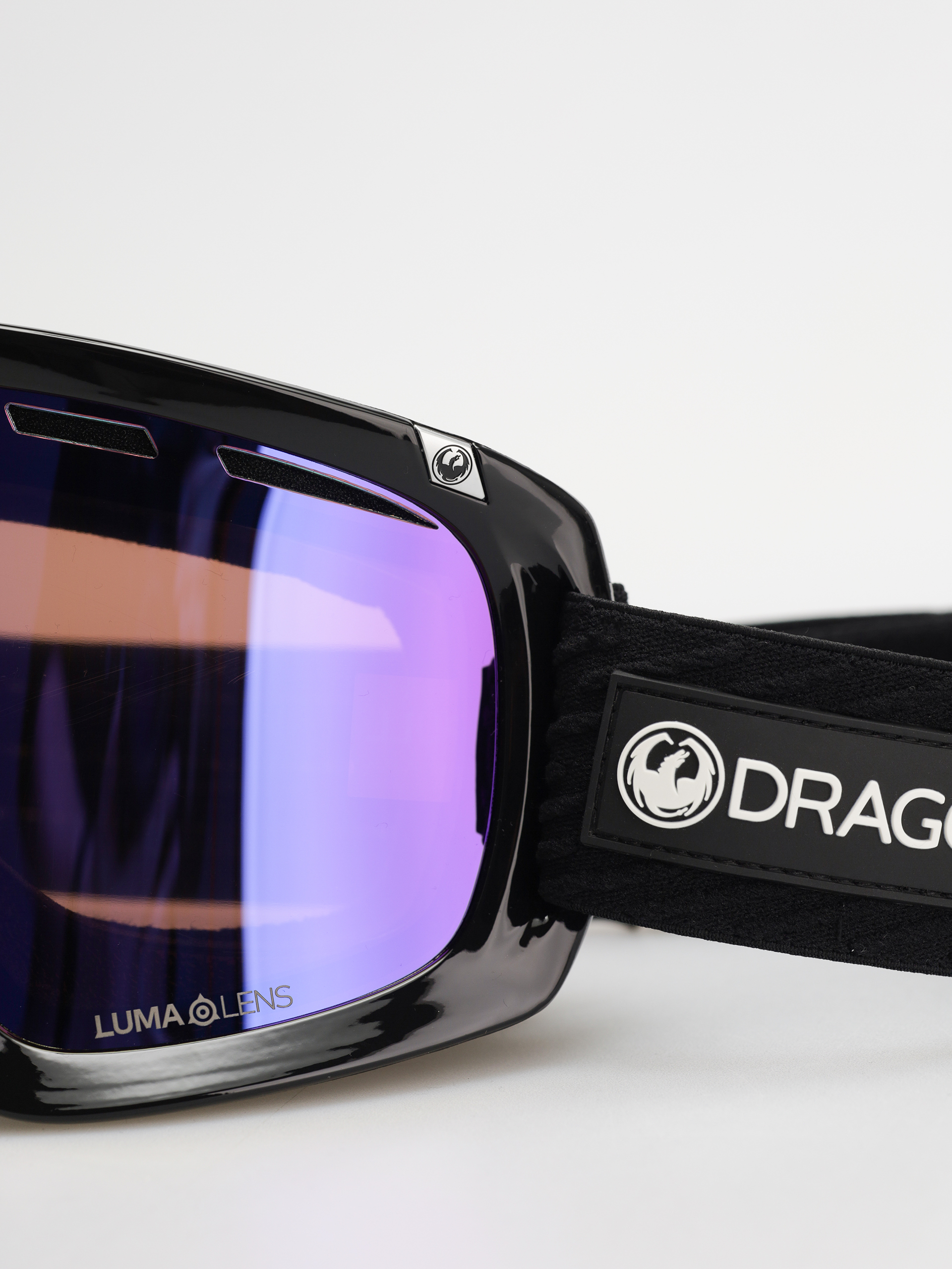 Snowboardové okuliare Dragon D1 OTG (iconpurple/lumalens purple ion+lumalens amber)