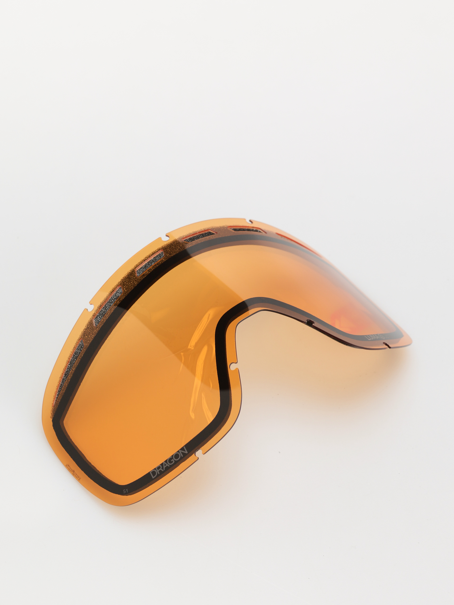Snowboardové okuliare Dragon D1 OTG (cordovan/lumalens midnight+lumalens amber)