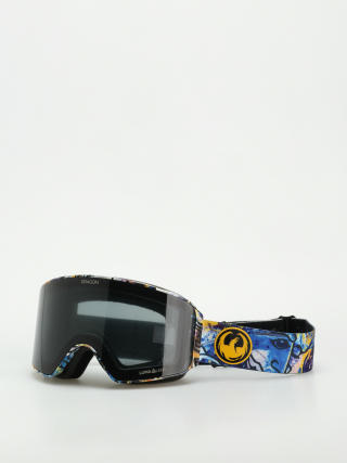 Snowboardové okuliare Dragon NFX MAG OTG (benchetler24/lumalens dark smoke+lumalens flash blue)