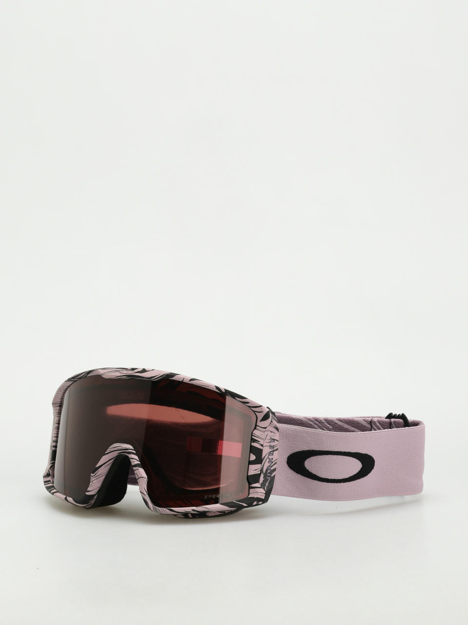 Snowboardové okuliare Oakley Line Miner L (toadstool swirl/prizm snow garnet)