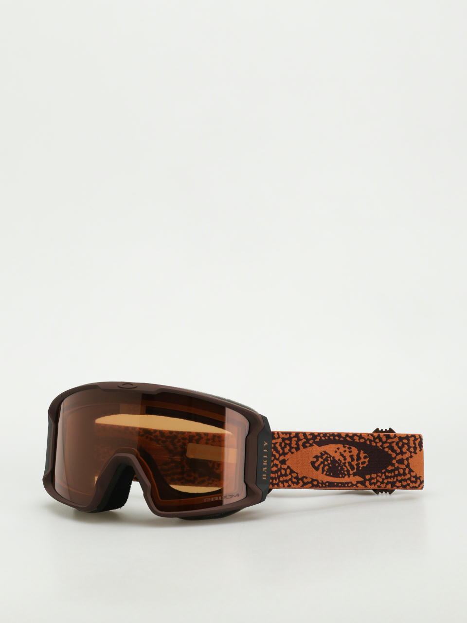 Snowboardové okuliare Oakley Line Miner M (ginger digital ellipse/prizm snow persimmon)