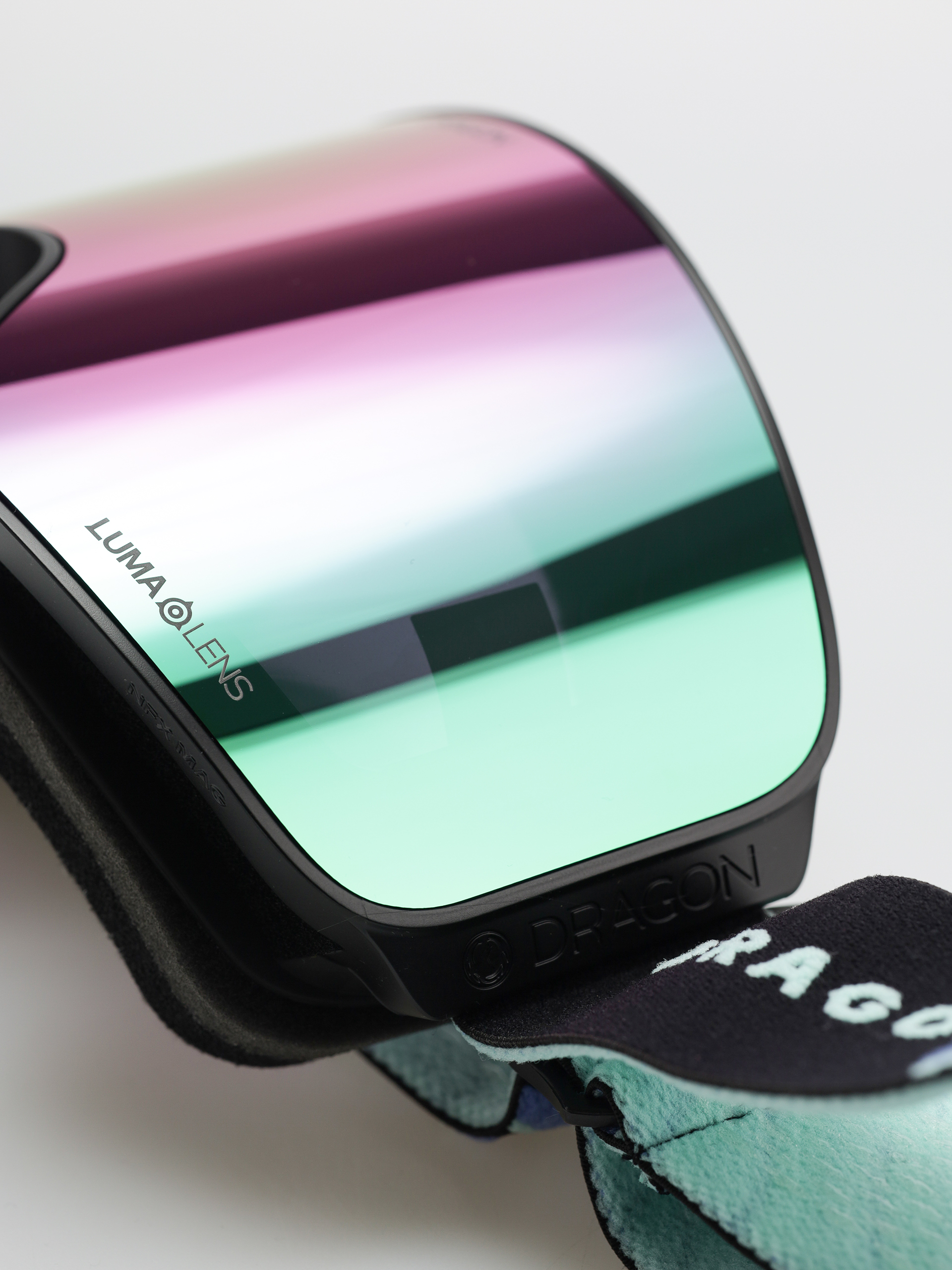 Snowboardové okuliare Dragon NFX MAG OTG (coolwave/lumalens celeste ir+lumalens amber)