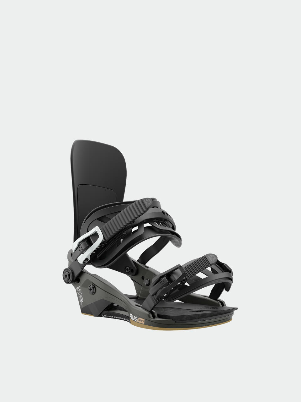 Pánske Snowboardové viazanie Union Atlas Pro (metallic black)