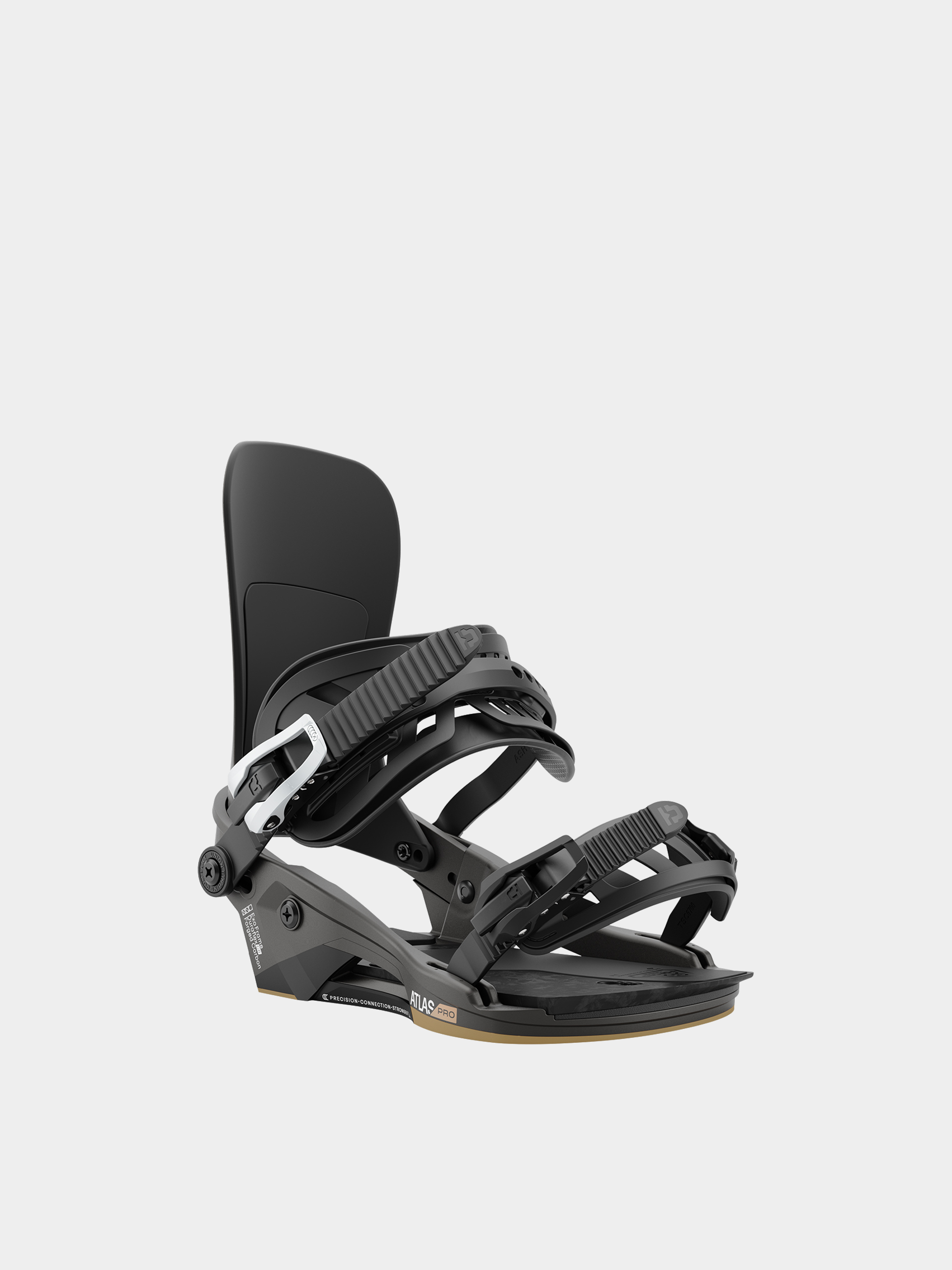 Snowboardové viazanie Union Atlas Pro (metallic black)