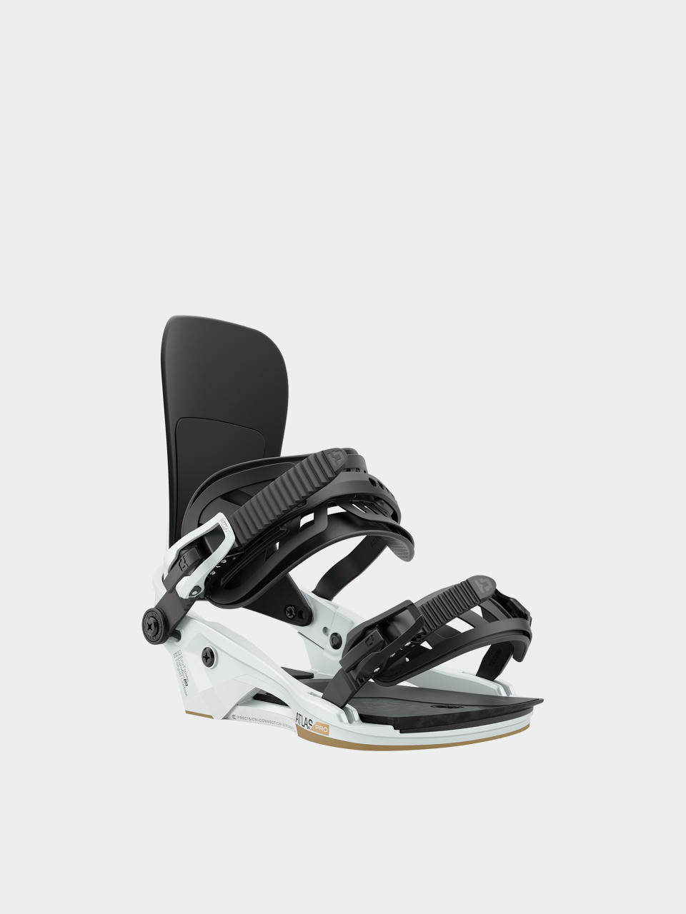 Pánske Snowboardové viazanie Union Atlas Pro (metallic white)