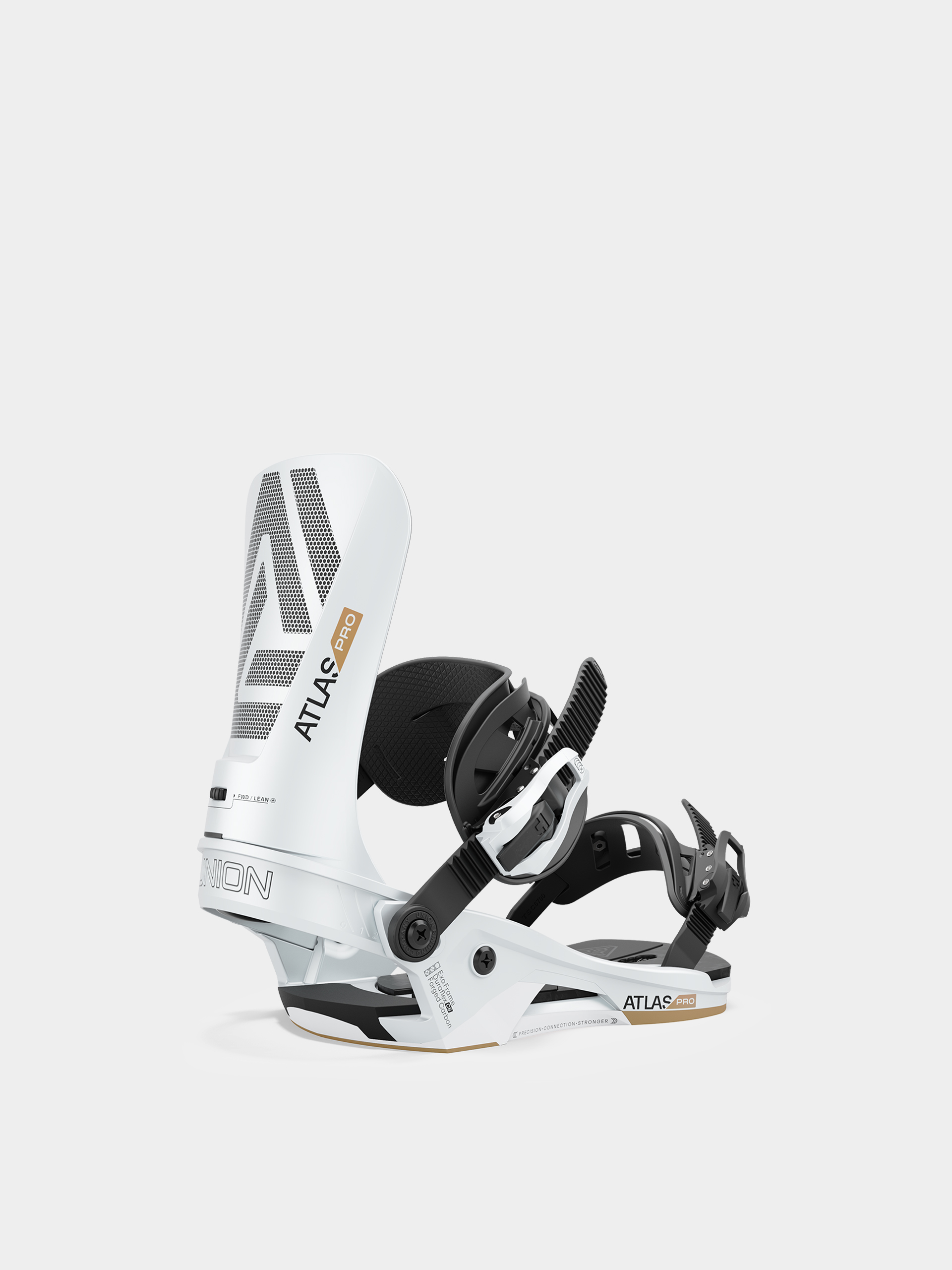 Pánske Snowboardové viazanie Union Atlas Pro (metallic white)