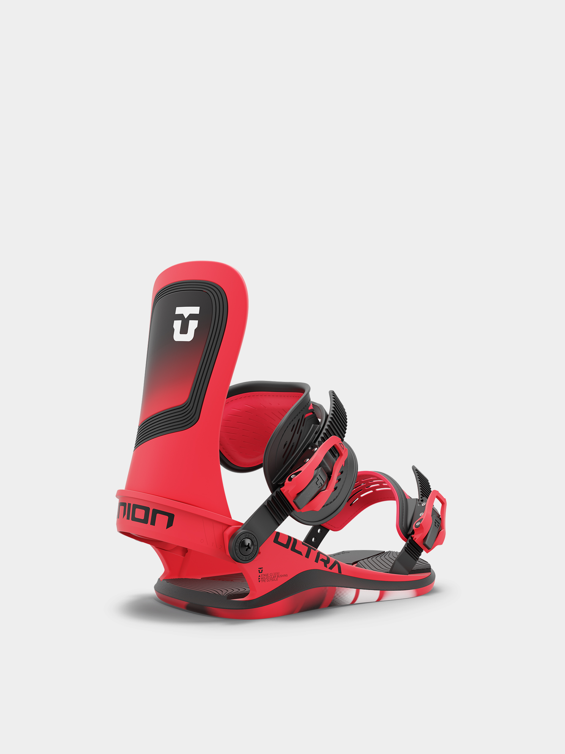 Pánske Snowboardové viazanie Union Ultra (hot red)