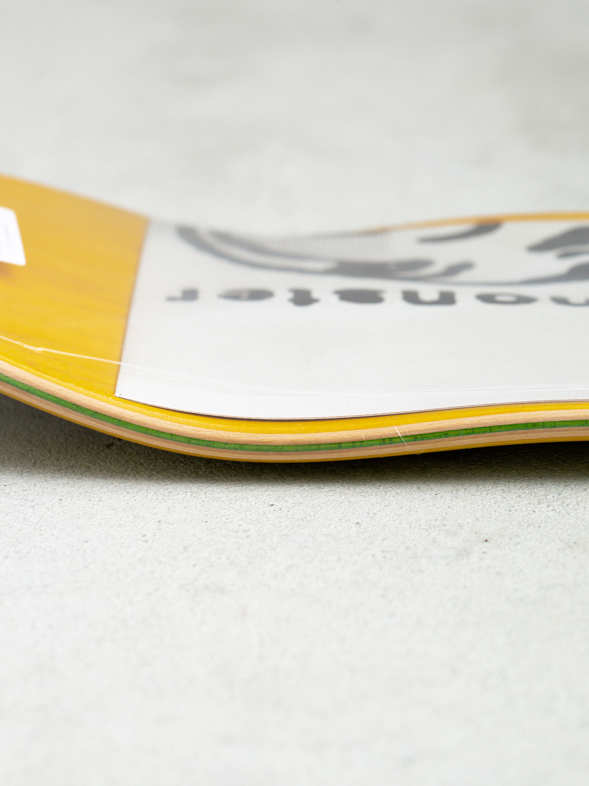 Doska Quasi Skateboards Crockett The Puker (yellow/white)