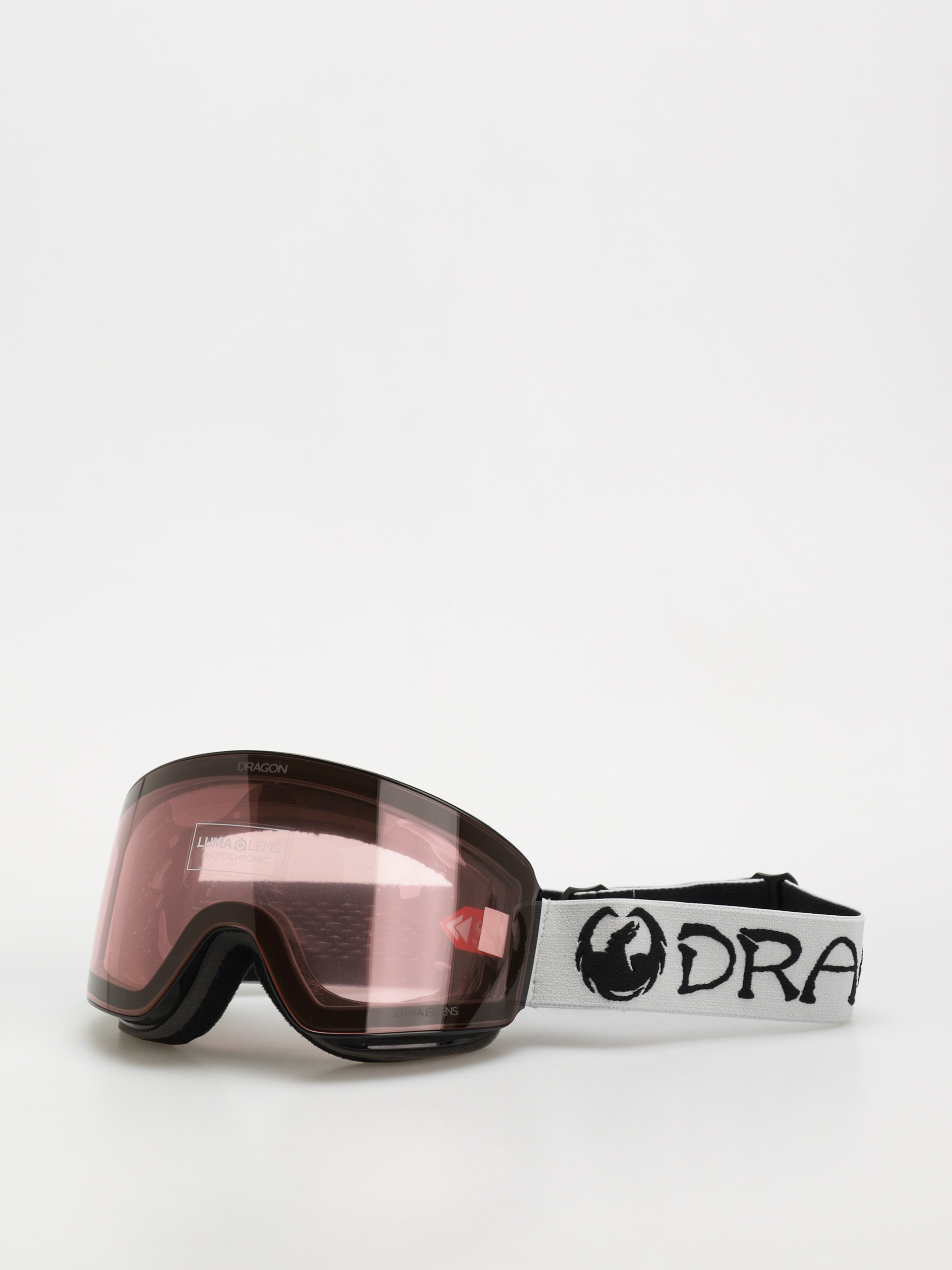 Snowboardovu00e9 okuliare Dragon PXV (classicgrey/lumalens photochromatic rose)