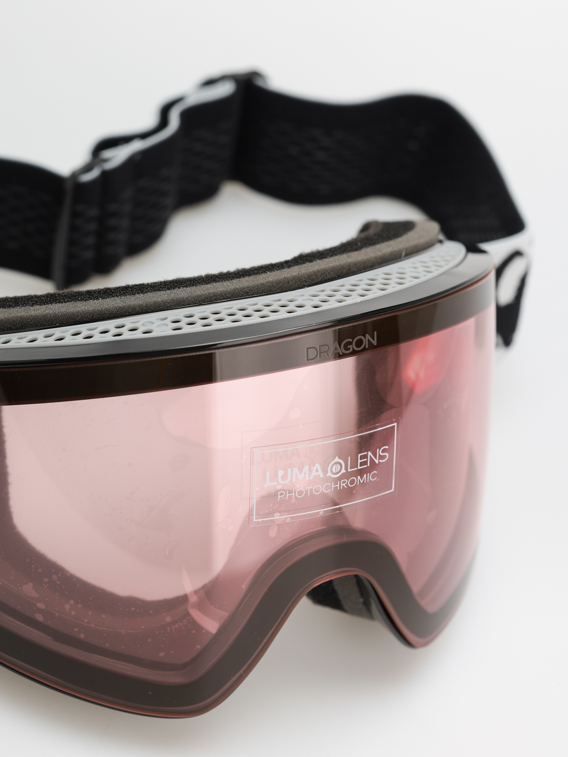 Snowboardové okuliare Dragon PXV (classicgrey/lumalens photochromatic rose)