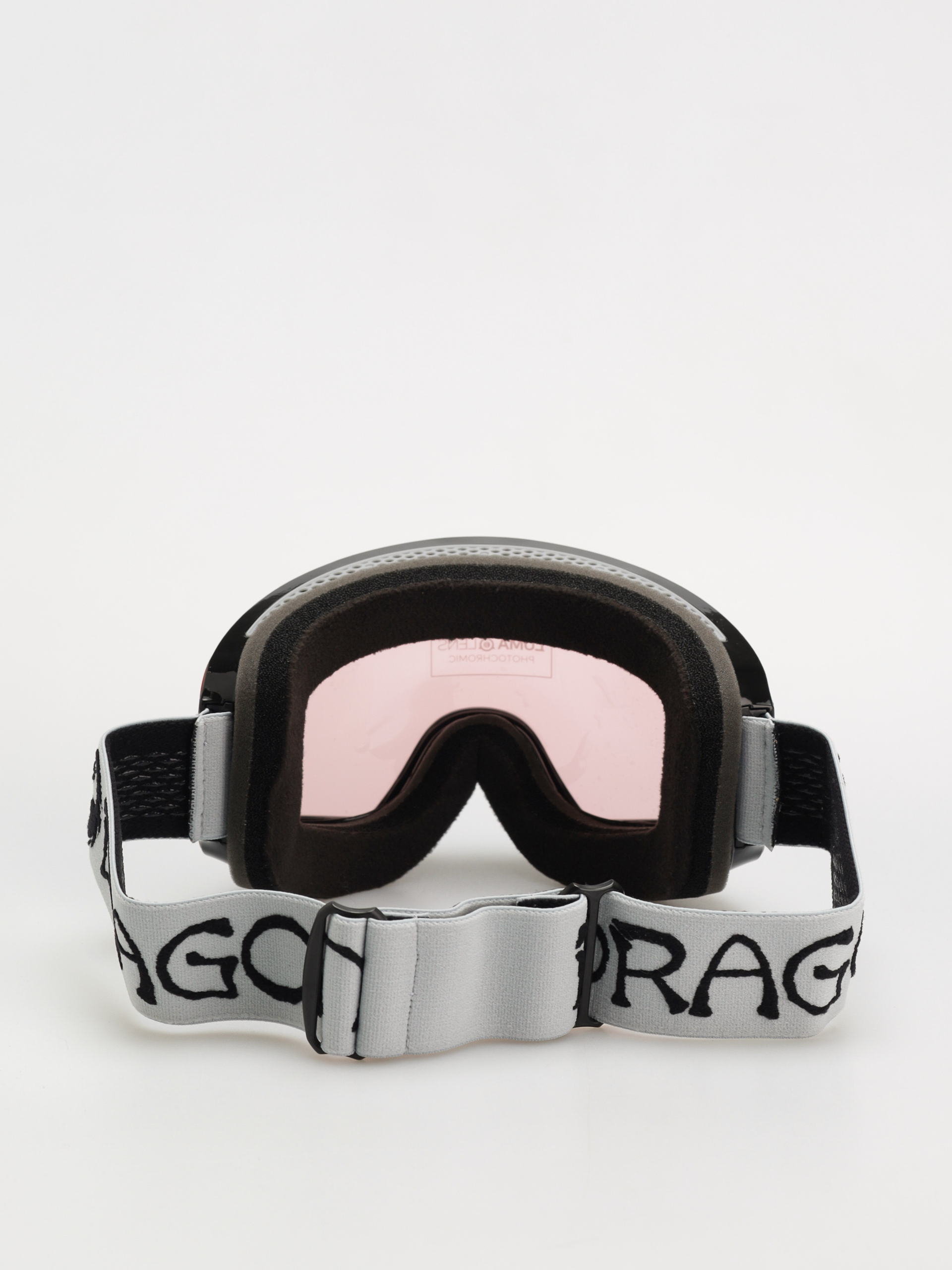 Snowboardové okuliare Dragon PXV (classicgrey/lumalens photochromatic rose)