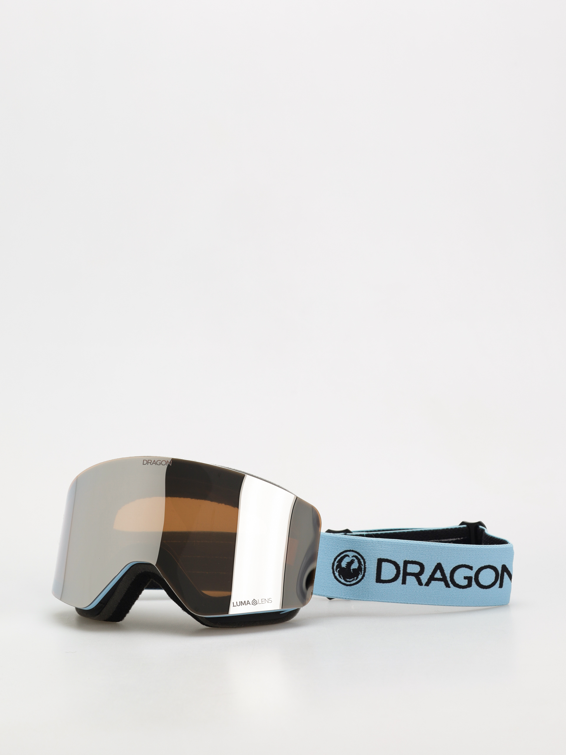 Snowboardové okuliare Dragon R1 OTG (bluedrift/lumalens silver ion+lumalens amber)