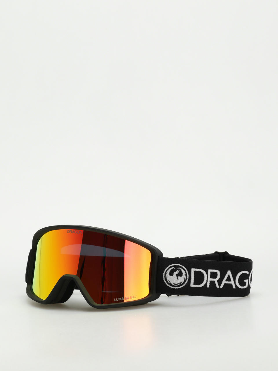 Snowboardové okuliare Dragon DXT OTG (black/lumalens red ion)