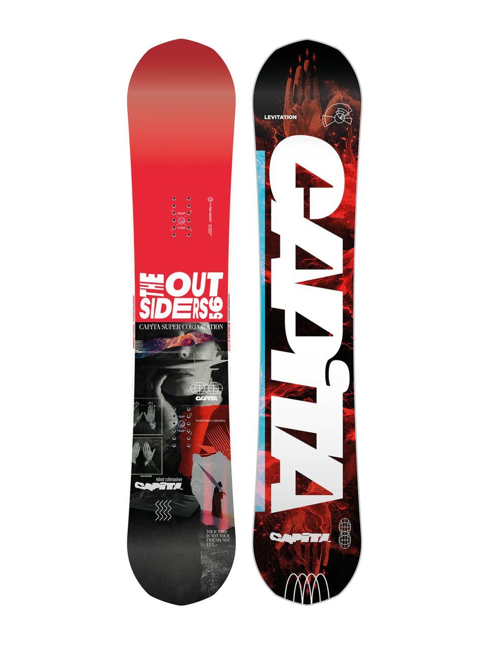 Pánska Snowboard Capita The Outsiders (red)