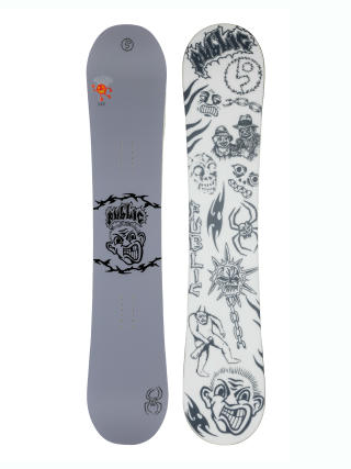 Snowboard Public Disorder (grey)