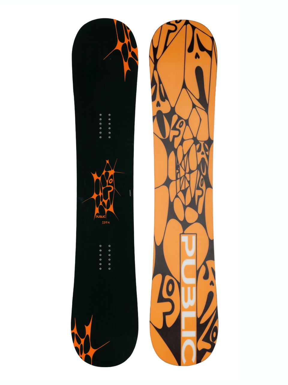 Pánska Snowboard Public General (orange/black)