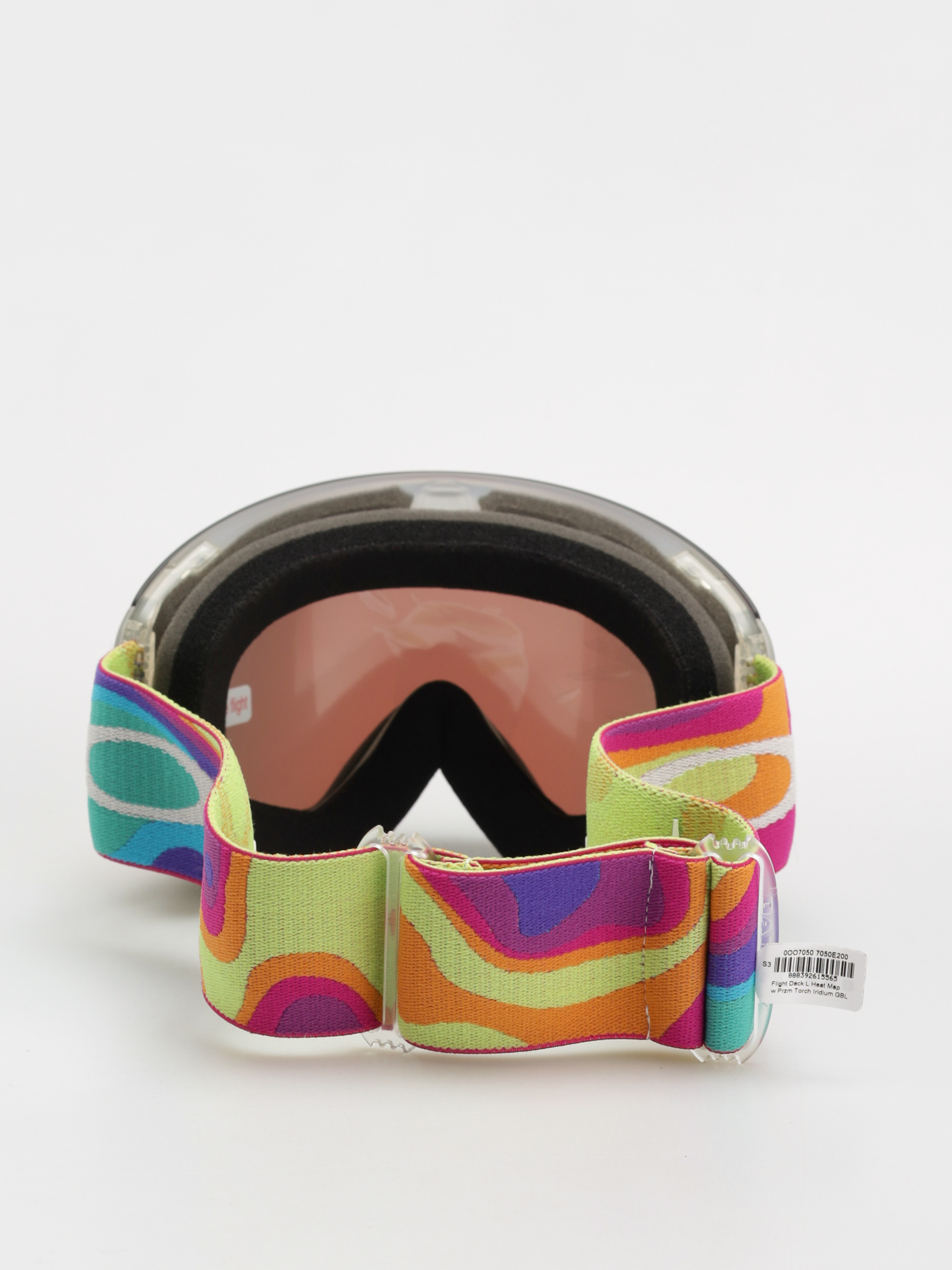 Snowboardové okuliare Oakley Flight Deck L (heat map/prizm snow torch iridium)