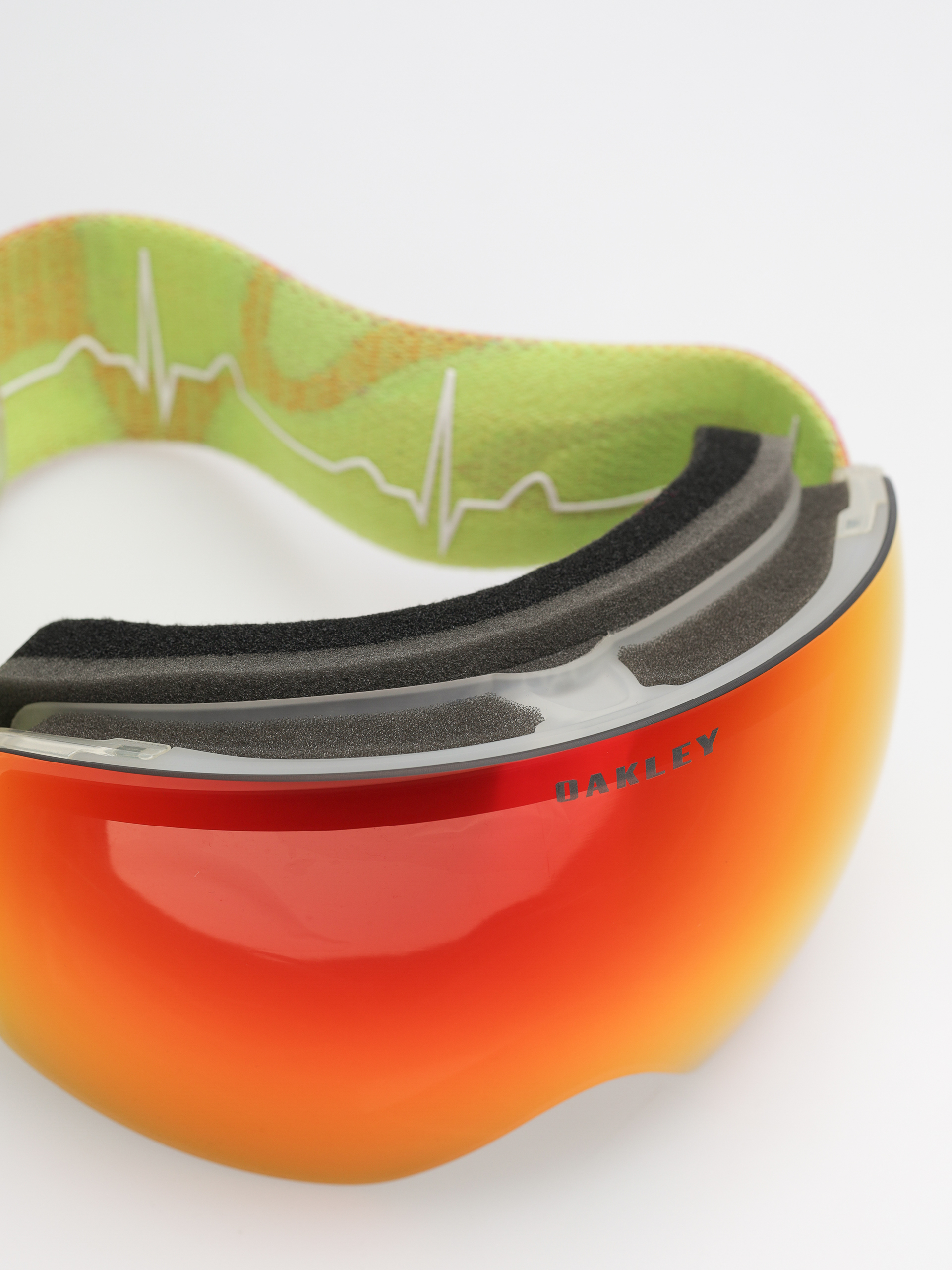 Snowboardové okuliare Oakley Flight Deck L (heat map/prizm snow torch iridium)