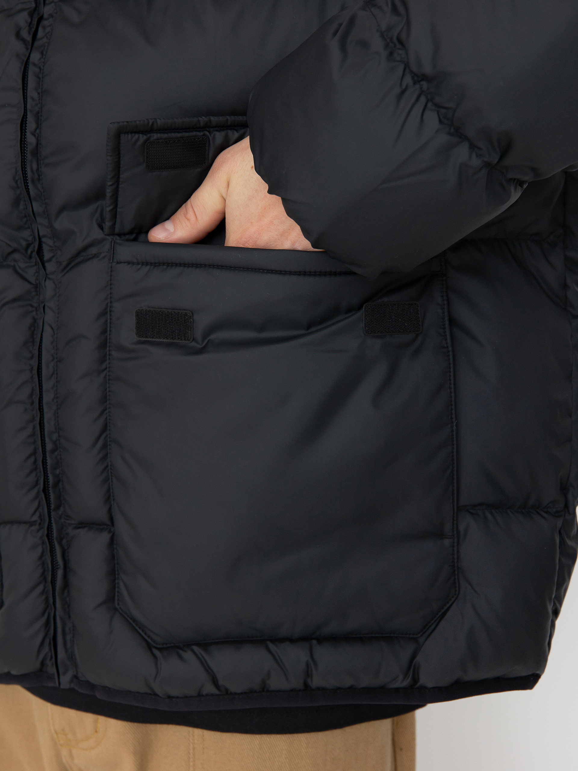 Bunda Converse Patch Pocket Puffer (converse black)