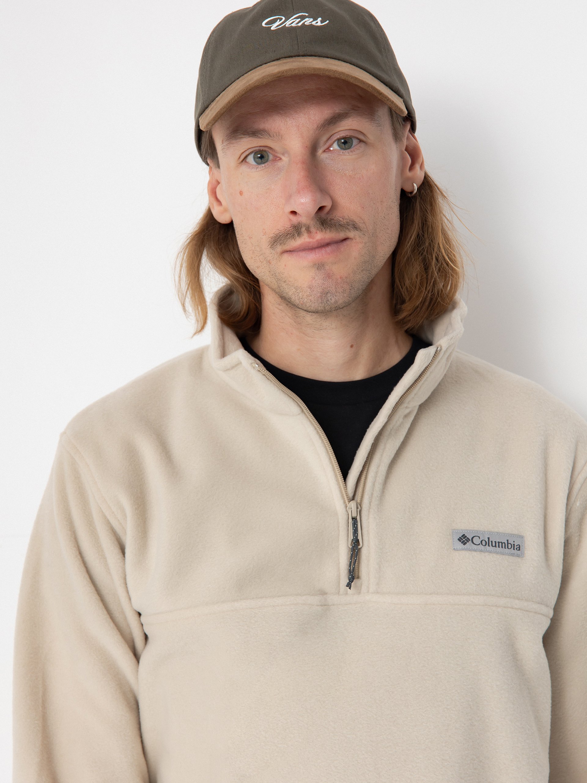 Pánsky Flísová mikina Columbia Steens Mountain Half Zip (ancient fossil)