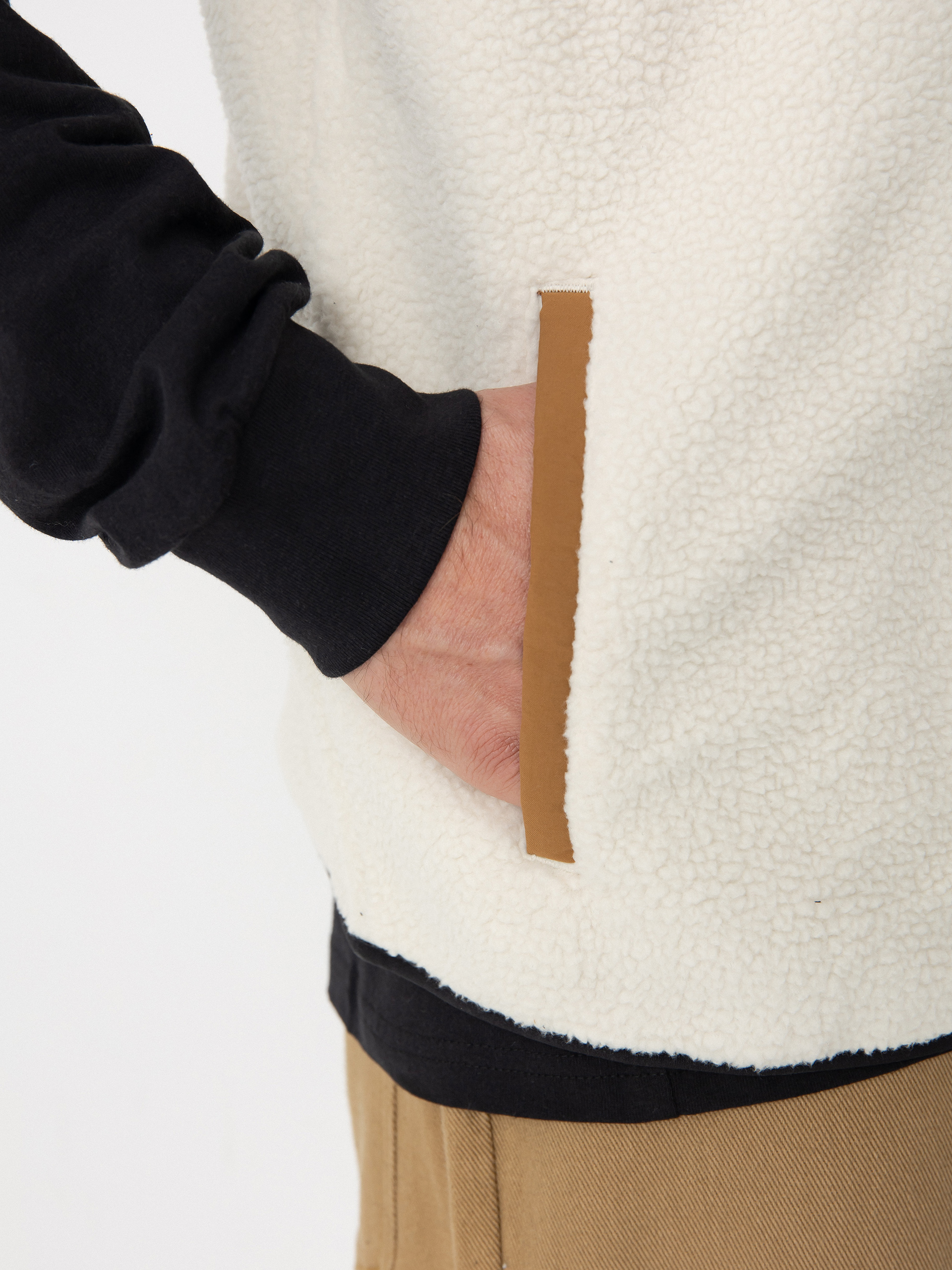 Pánsky Flísová mikina Columbia Helvetia II Vest (chalk)