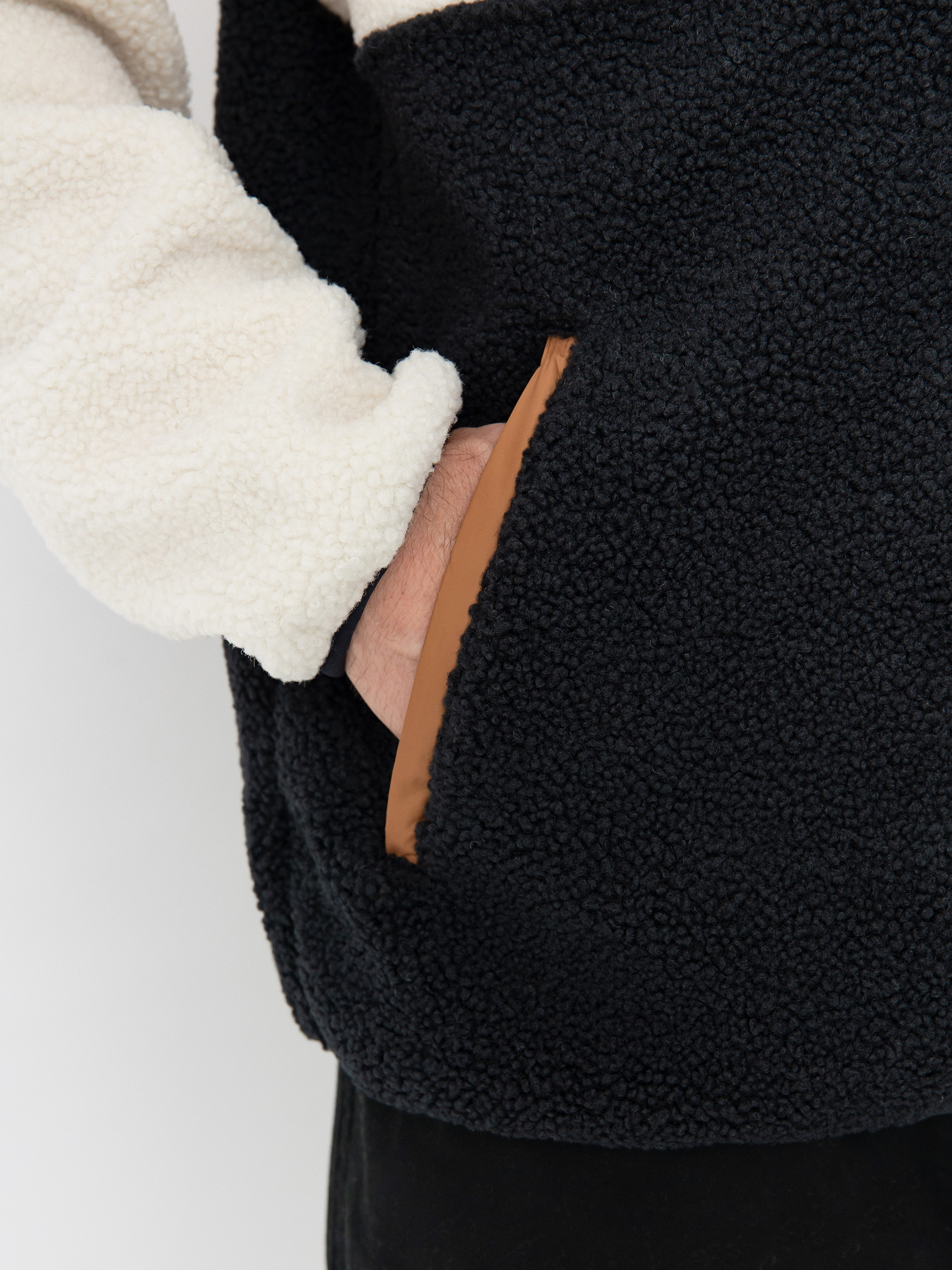 Pánsky Flísová mikina Columbia Backbowl II Remastered ZHD (chalk black)