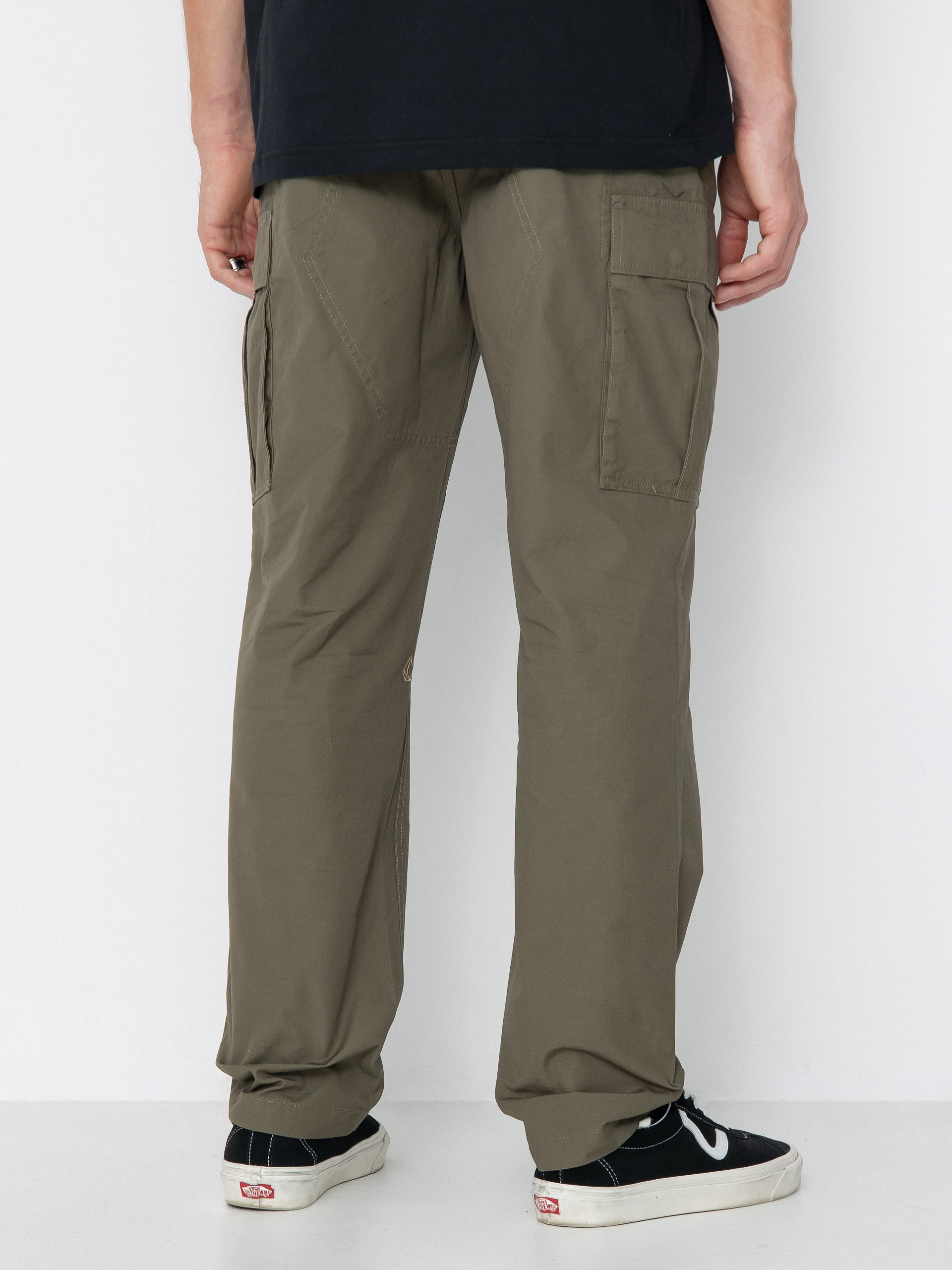 Nohavice Volcom Strange Tripper Tapered Cargo (wintermoss)