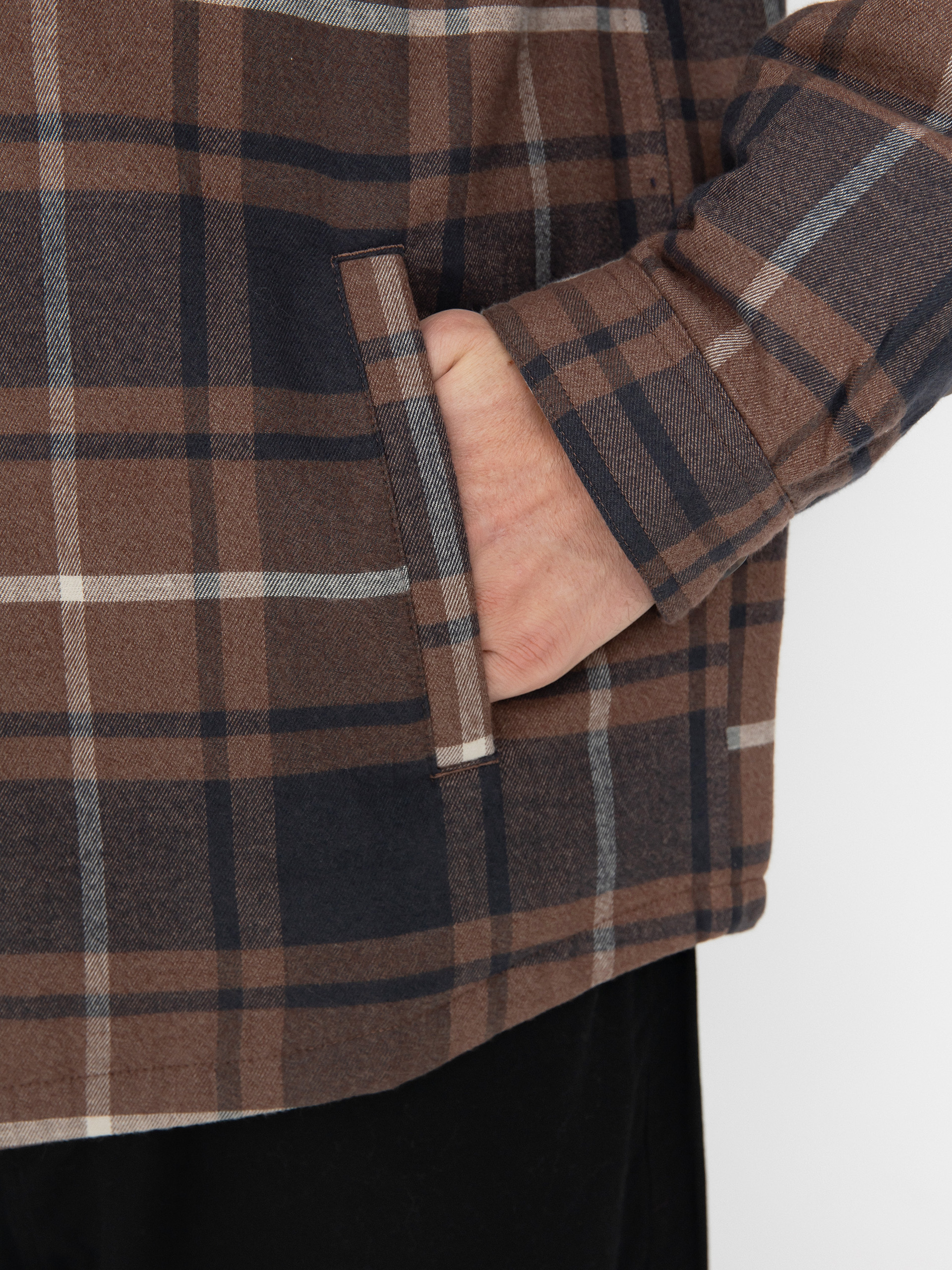 Košeľa Patagonia LW Insulated Fjord Flannel (outdoor molasses brown)