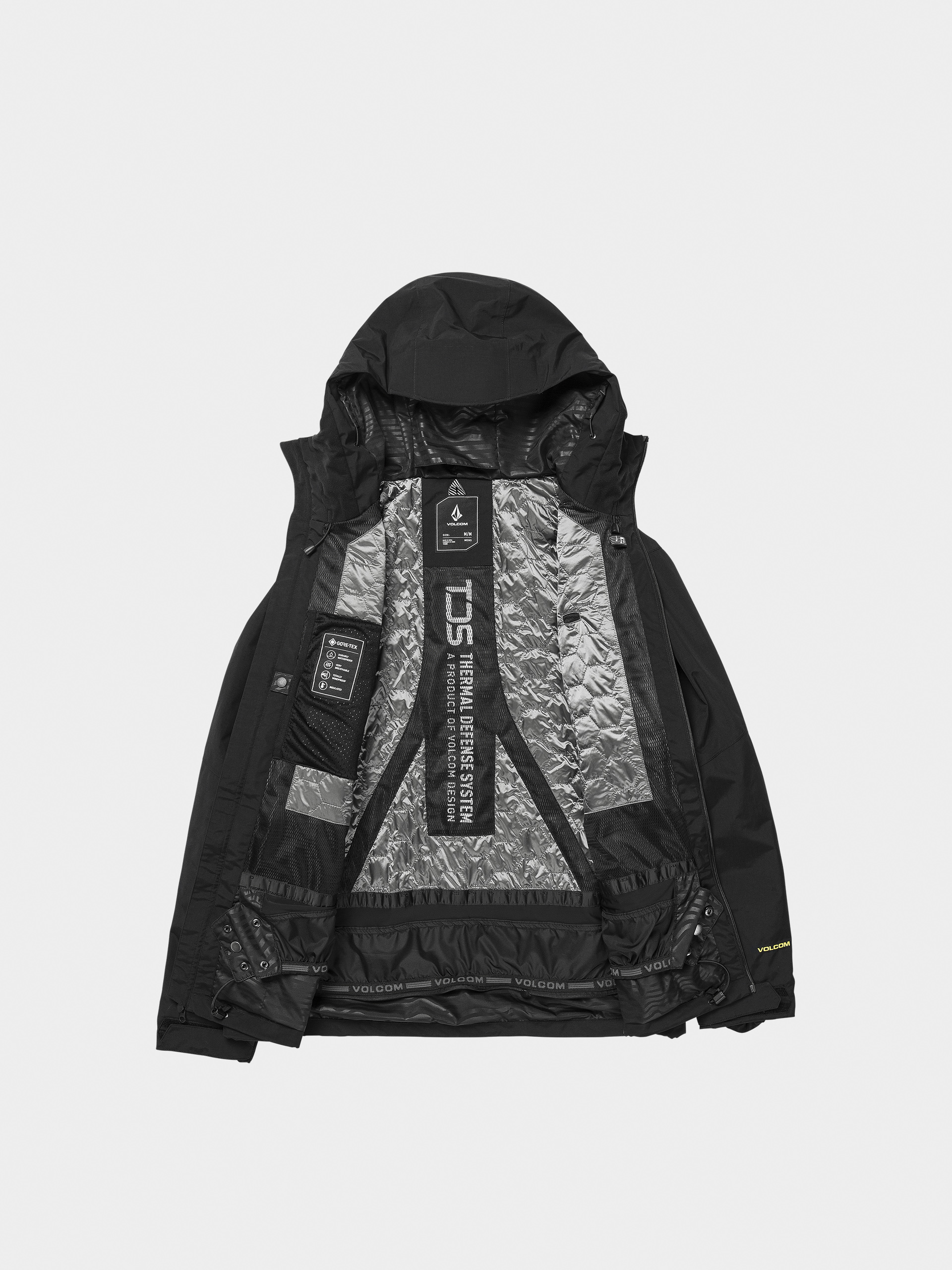 Pánska Snowboardová bunda Volcom Tds 2L Gore Tex (black)